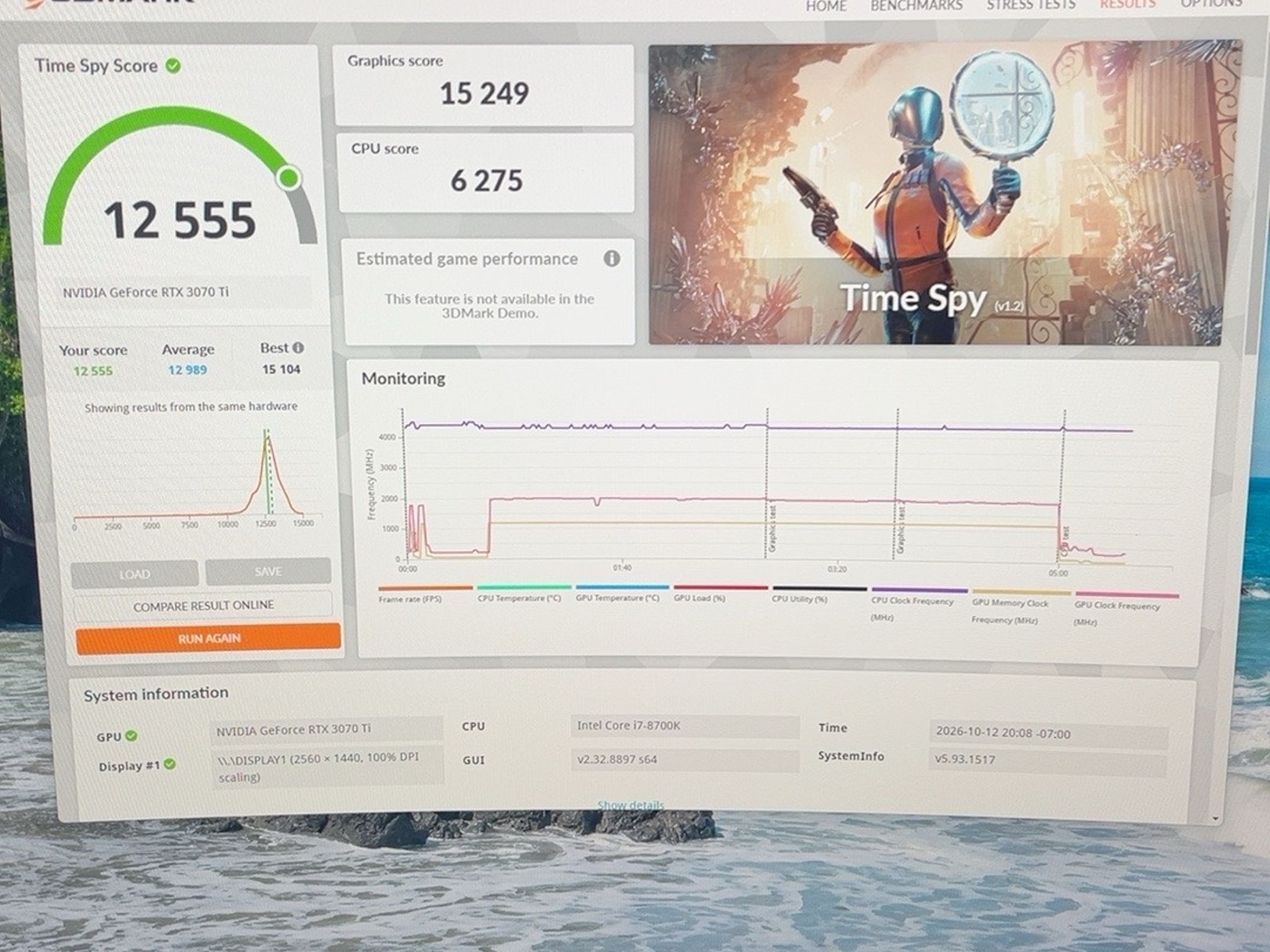 Gaming PC | RTX 3070 Ti | Intel i7-8700K | 16GB DDR4 | 1TB NVMe | Windows 11 PC - Core i7-8700K