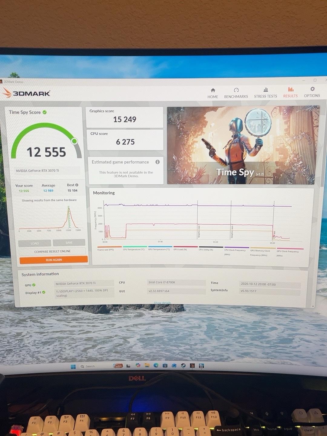 Gaming PC | RTX 3070 Ti | Intel i7-8700K | 16GB DDR4 | 1TB NVMe | Windows 11 PC - Core i7-8700K