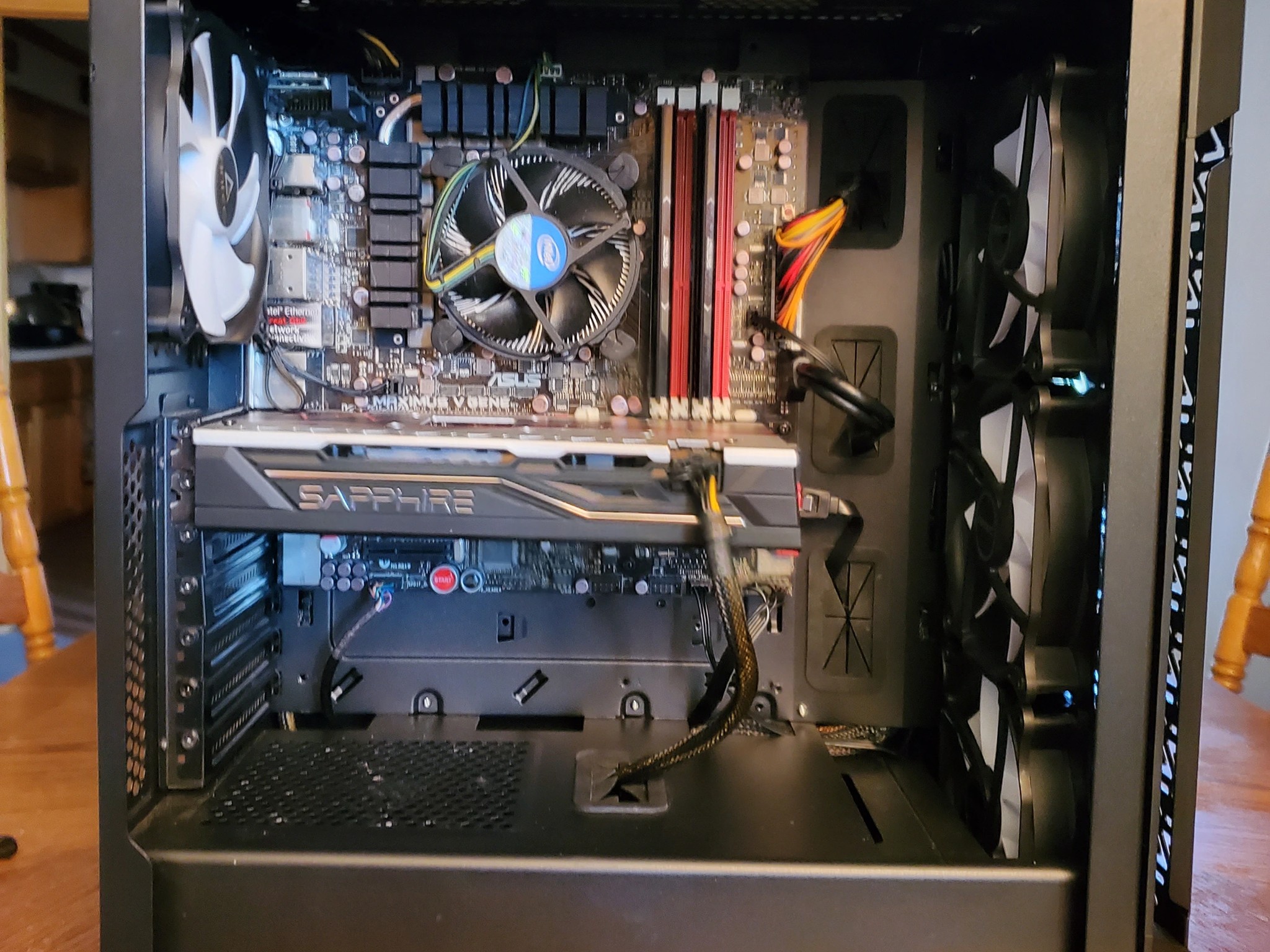 Gaming pc I7 16gb 1600mhz ram Sapphire Pulse Radeon Rx 580 8gb 1tb boot drive