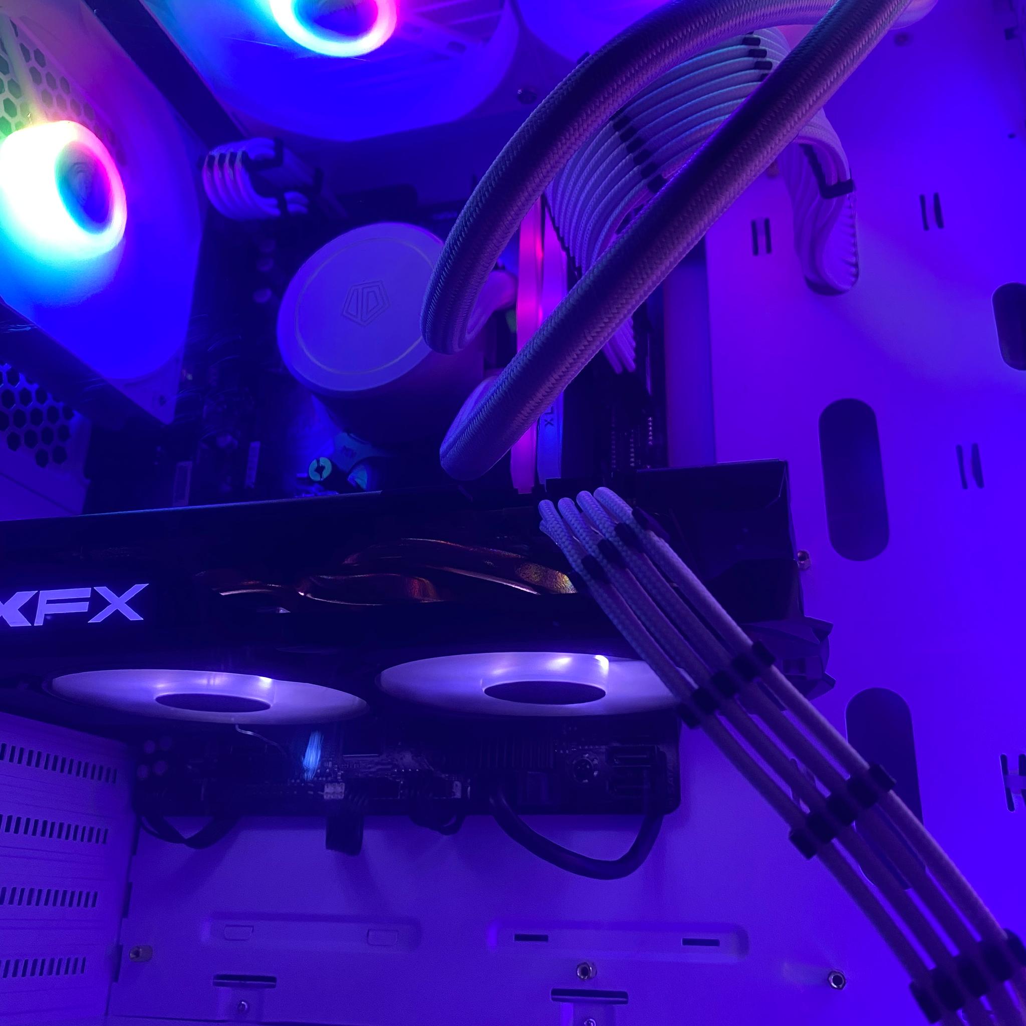 (Liquid Cooled) Ryzen 7| RX 470| 16GB DDR4 XLR8 RGB RAM| 1TB NVMe SSD| Windows 11 PRO