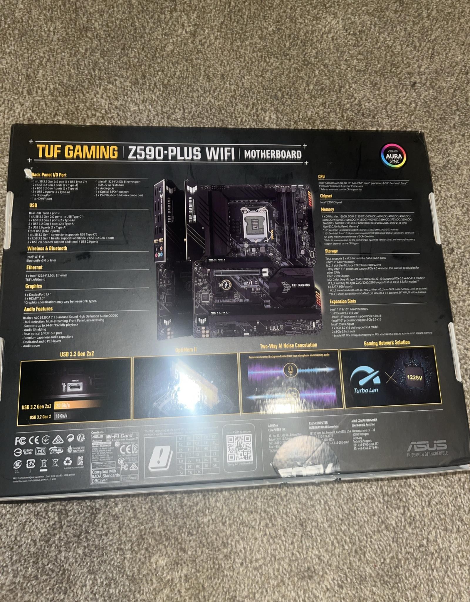ASUS TUF-Gaming Z-590 Plus Wifi LGA 1200 Intel motherboard