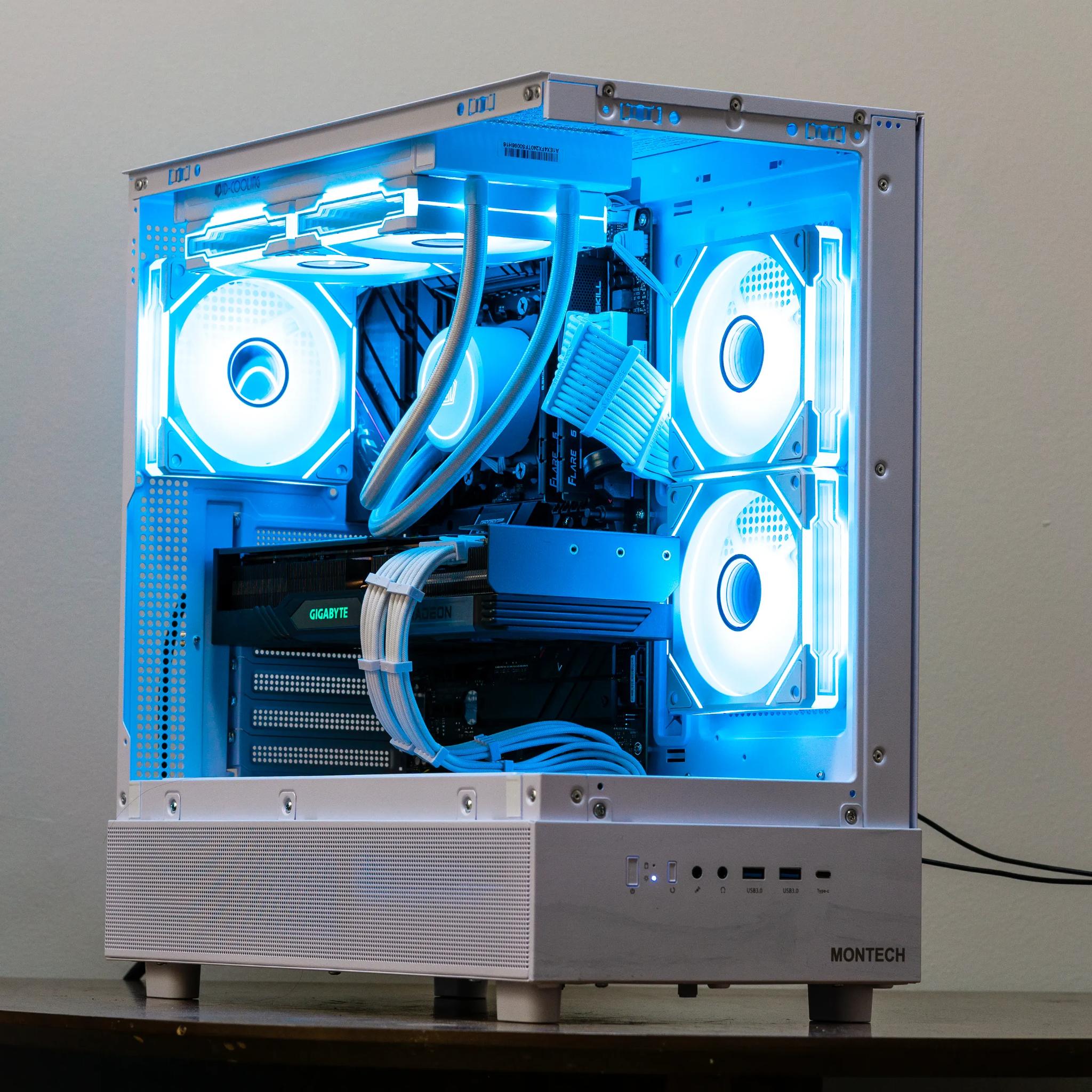 ❄️1440p/4K Streaming & Gaming BEAST❄️ RX 7800XT| Ryzen 5 7600X| AM5| 32GB DDR5| 1TB M.2| WiFi