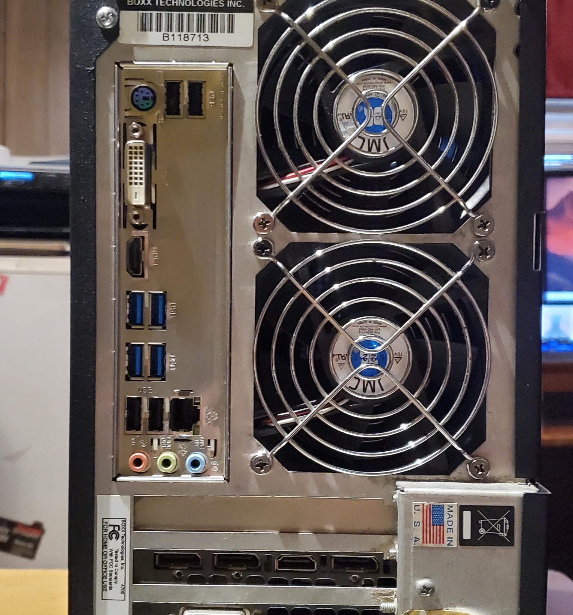 "Sleeper BoXX" | Ryzen 5 3600 | EVGA GTX 1070 | 32gb DDR4 | 750gb SDD/NVME | DVD Drive |