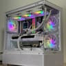 RTX 5080 Whiteout Gaming PC 9800x3d 64GB DDR5 2TB NVME SSD