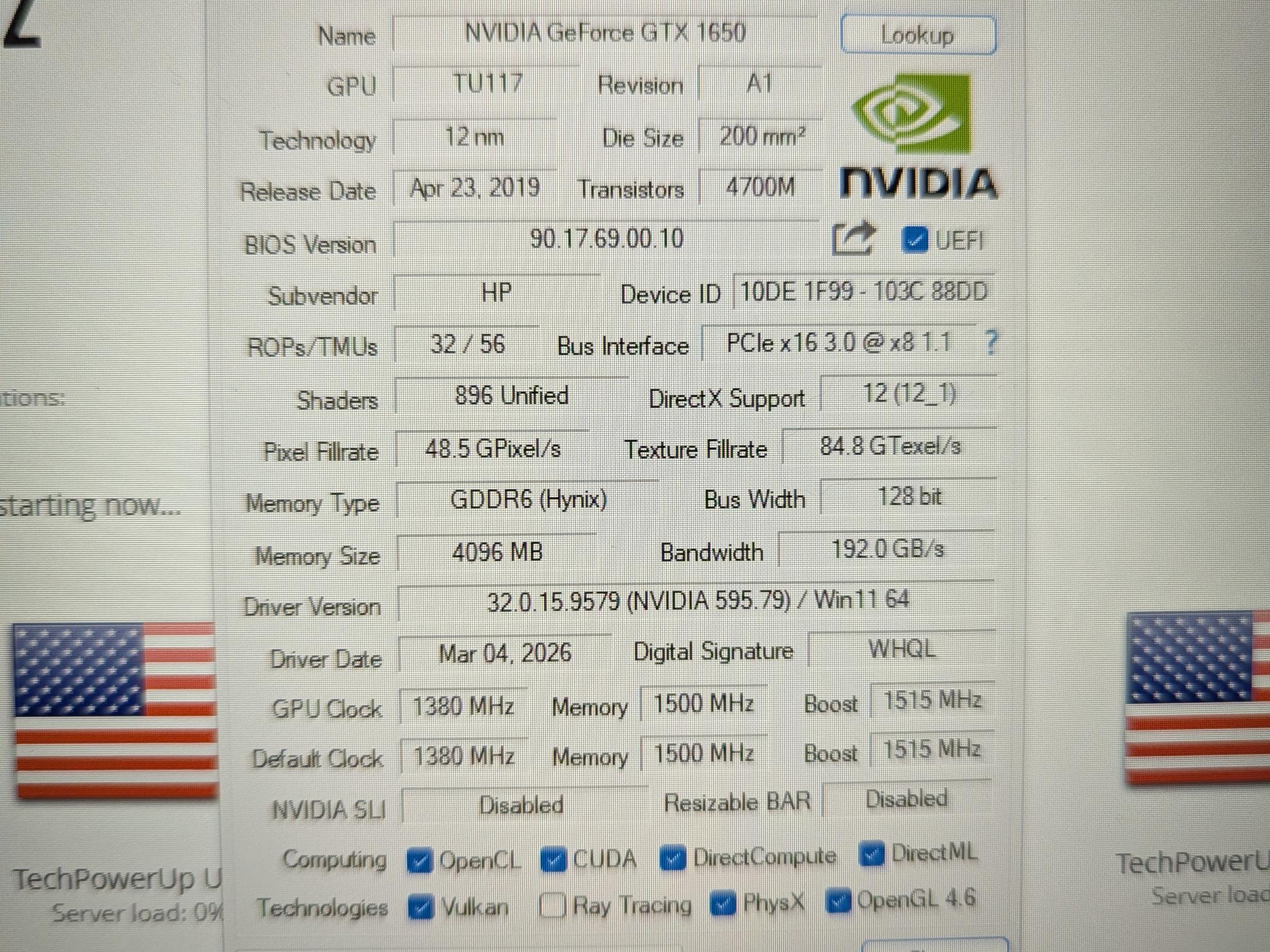 HP Pavilion Gaming Laptop (GTX 1650 Mobile) *READ DESCRIPTION*