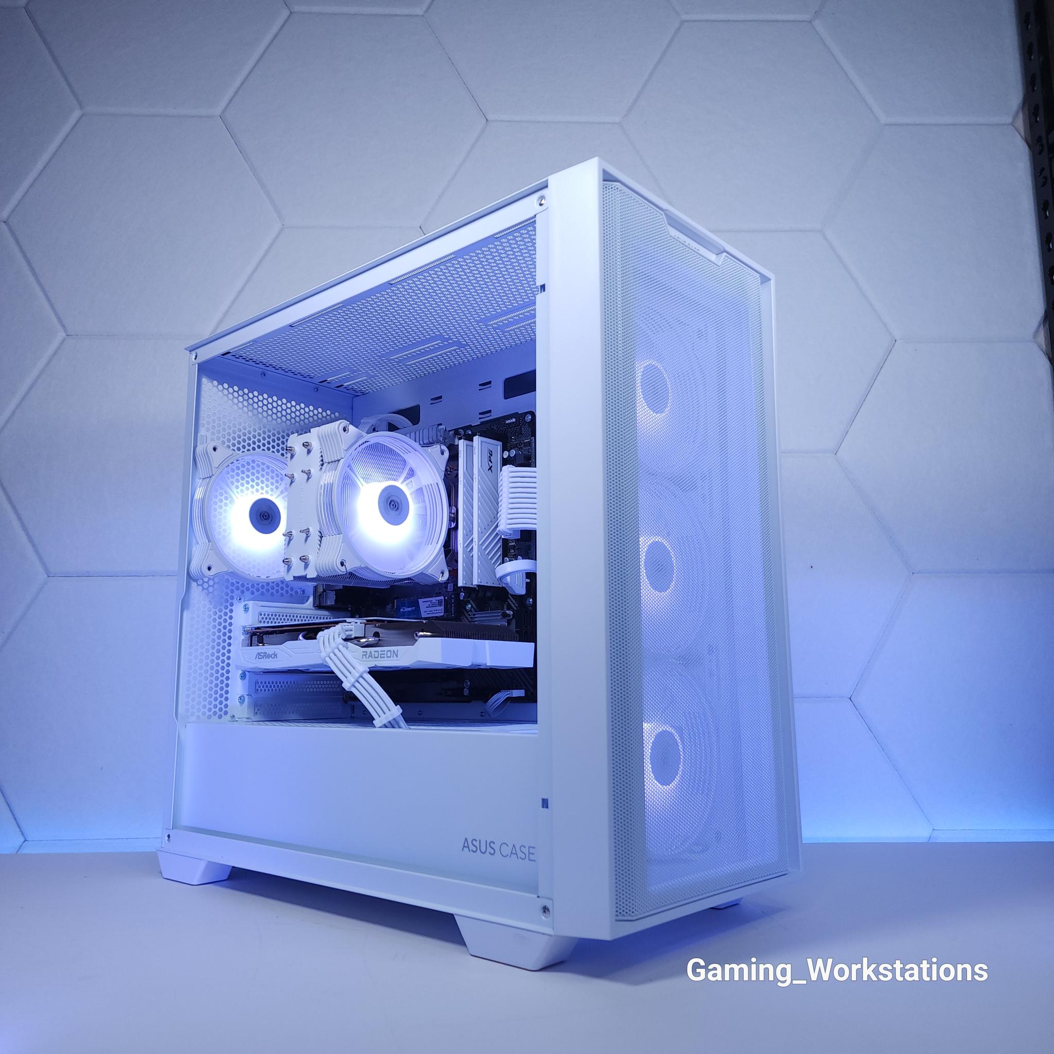 🤍🤍1080p Gaming | RX 6600 8GB | Ryzen 5 5500 | 32GB 3200MHz DDR4 | 1TB NVMe SSD Gen 3