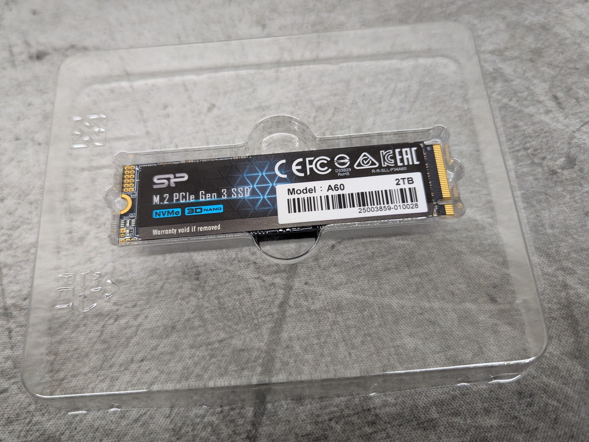 💾  Silicon Power A60 1TB NVMe SSD | PCIe Gen3 | For Parts / Testing Only