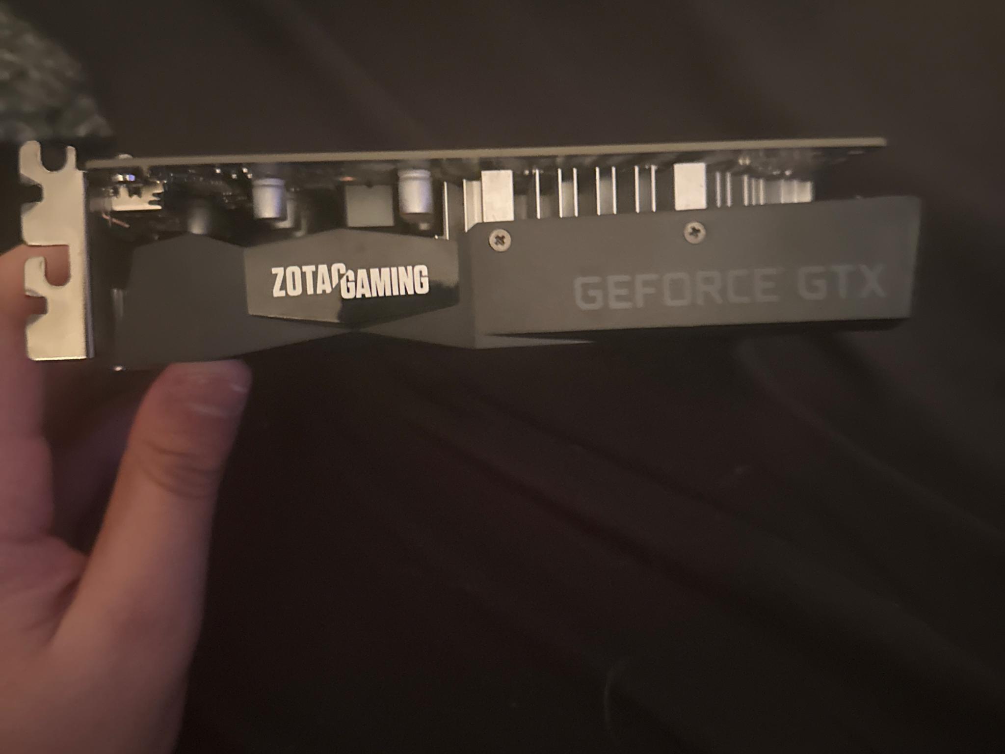 Nvidia GTX 1650 Zotac