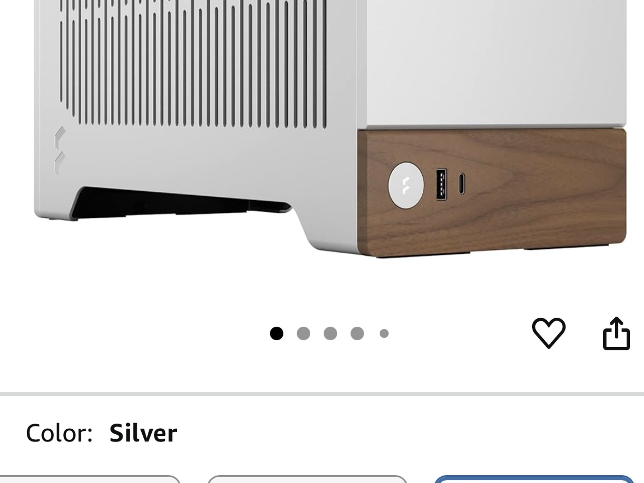 Brand New Sealed Fractal Terra Silver PC Case