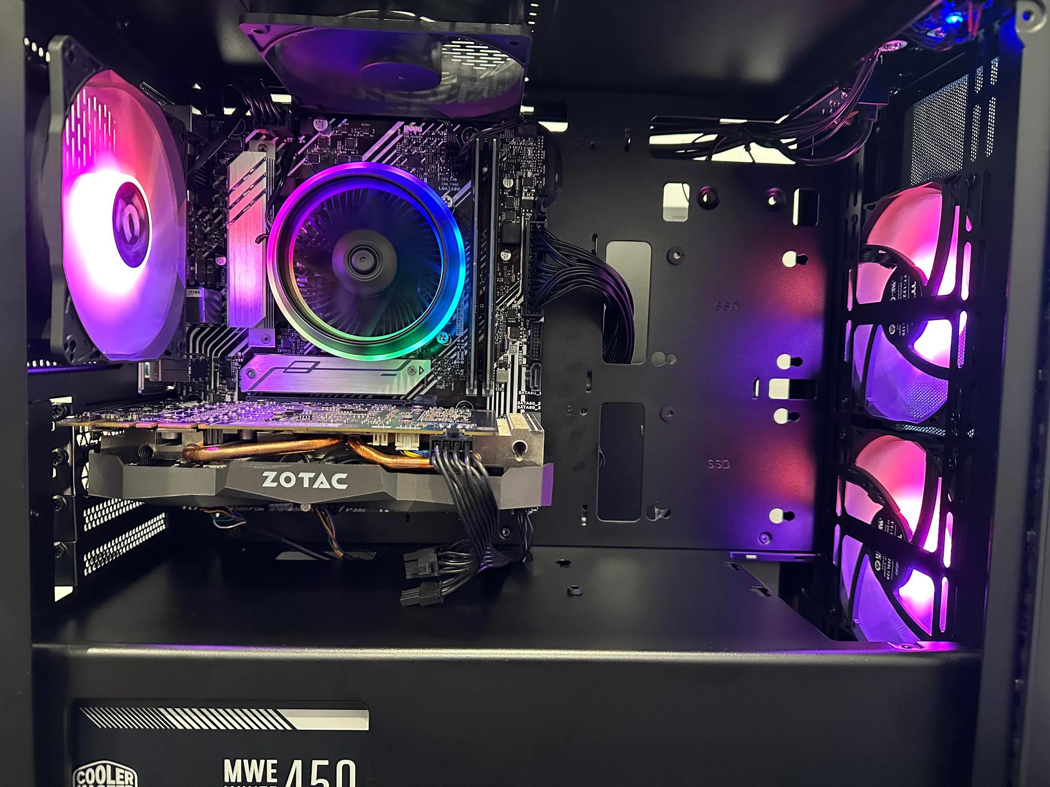 Budget Gaming PC-Intel Core i3-10100F 4 Core/8Thread -Nvidia GTX 1060 6GB -16GB DDR4 RAM-500GB SSD