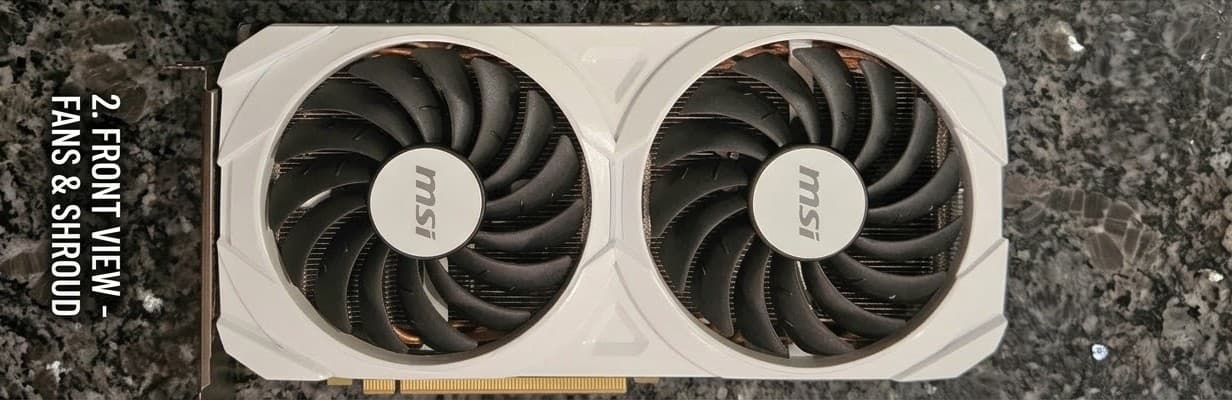 White MSI rtx 5070 shadow 2x oc edition "White"