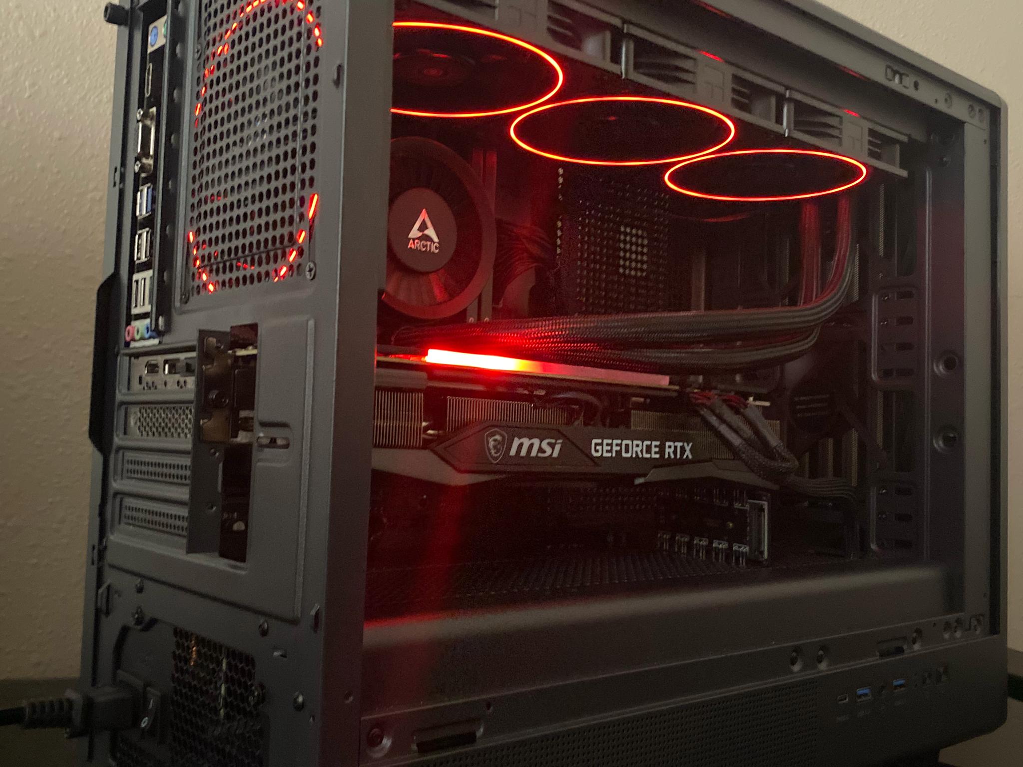 HIGH/MID RANGE WATER COOLED PC |RTX 3070 TRIO| RYZEN 7 3700X|