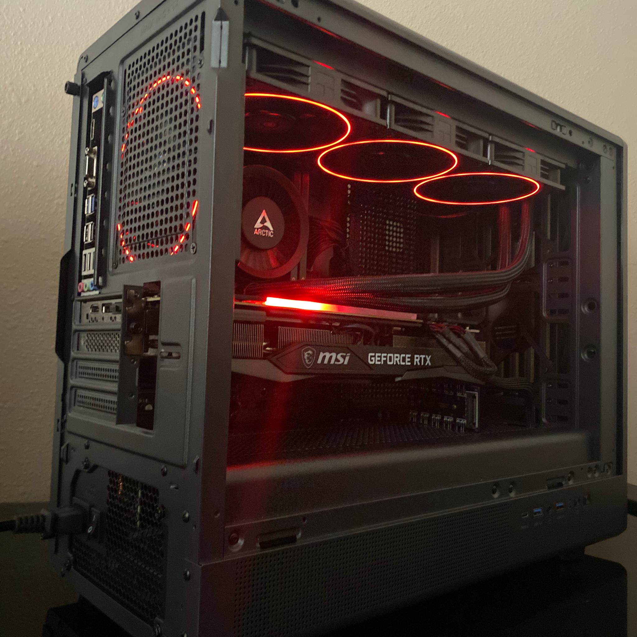 HIGH/MID RANGE WATER COOLED PC |RTX 3070 TRIO| RYZEN 7 3700X|