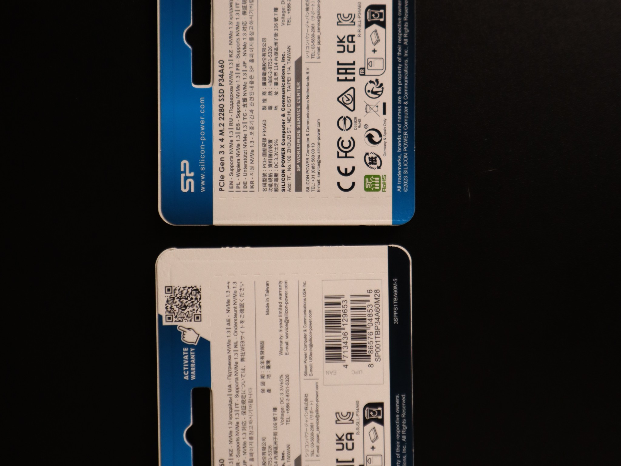 Silicon Power A60 - 1TB NVME - GEN3