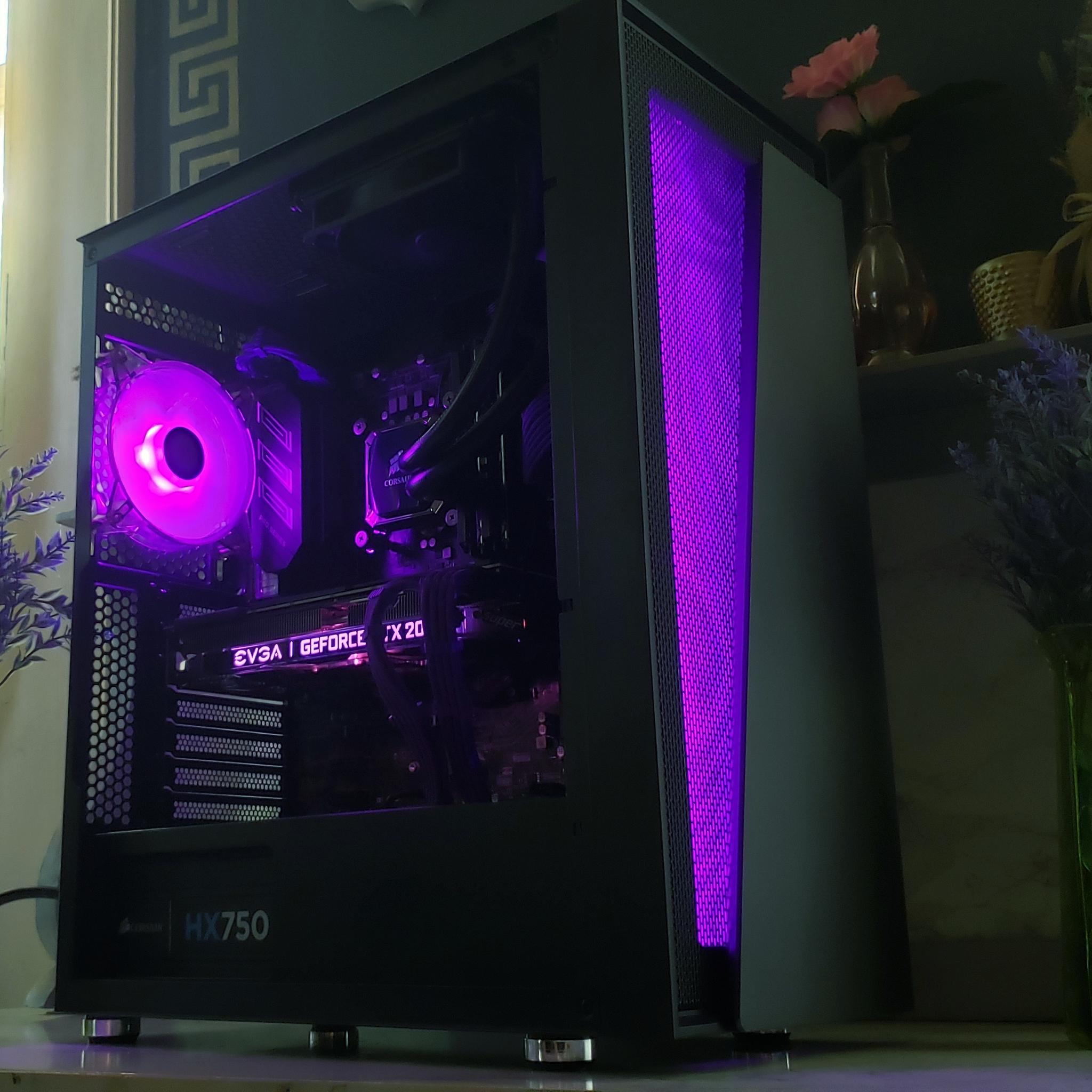RTX 2080 SUPER & i7-9700 | 🟣 "Cosmos" ⚫ | Midrange Gaming PC | 1080p/1440p | ARGB