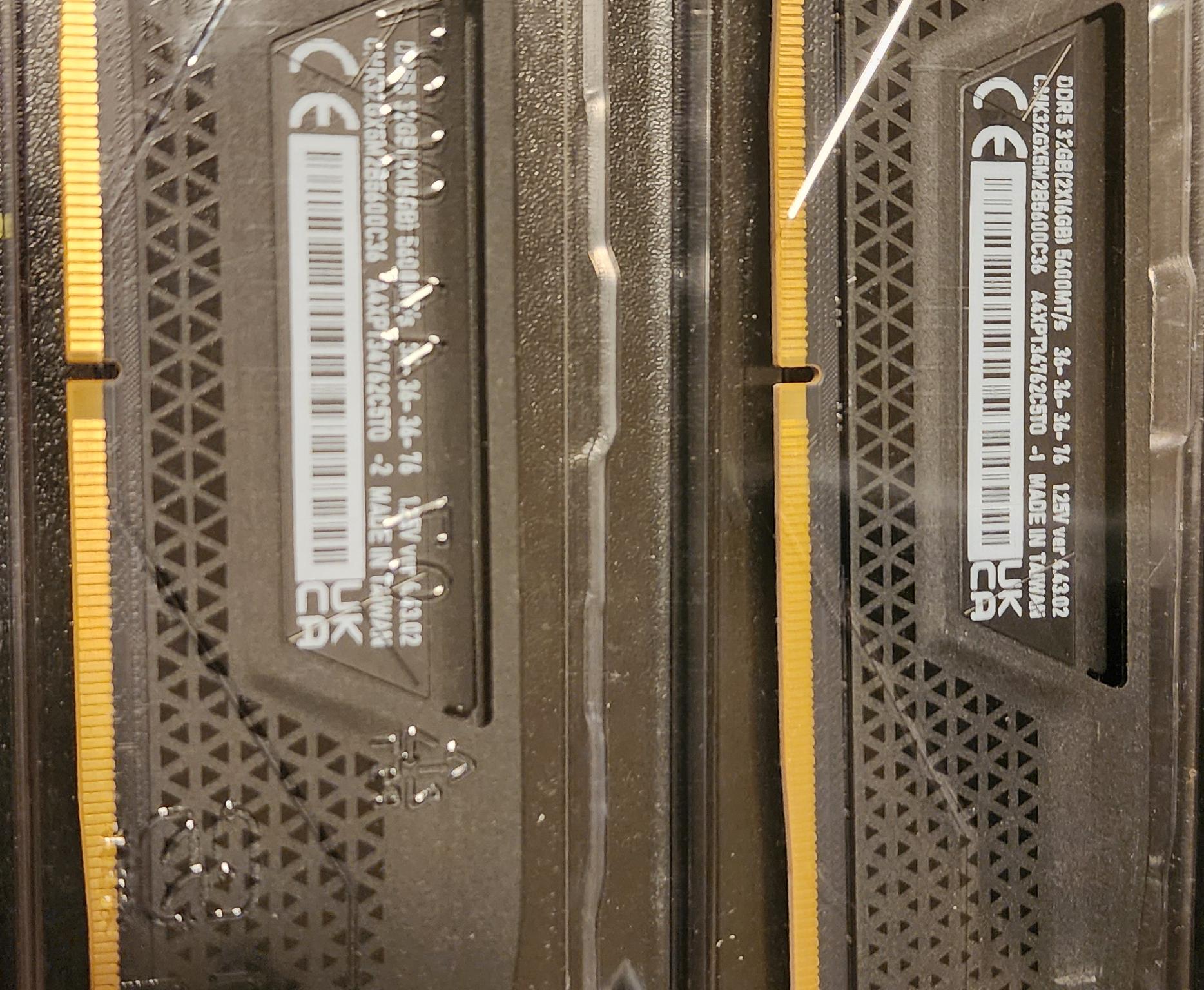 Vengeance 32gb ddr5 5600MT/s