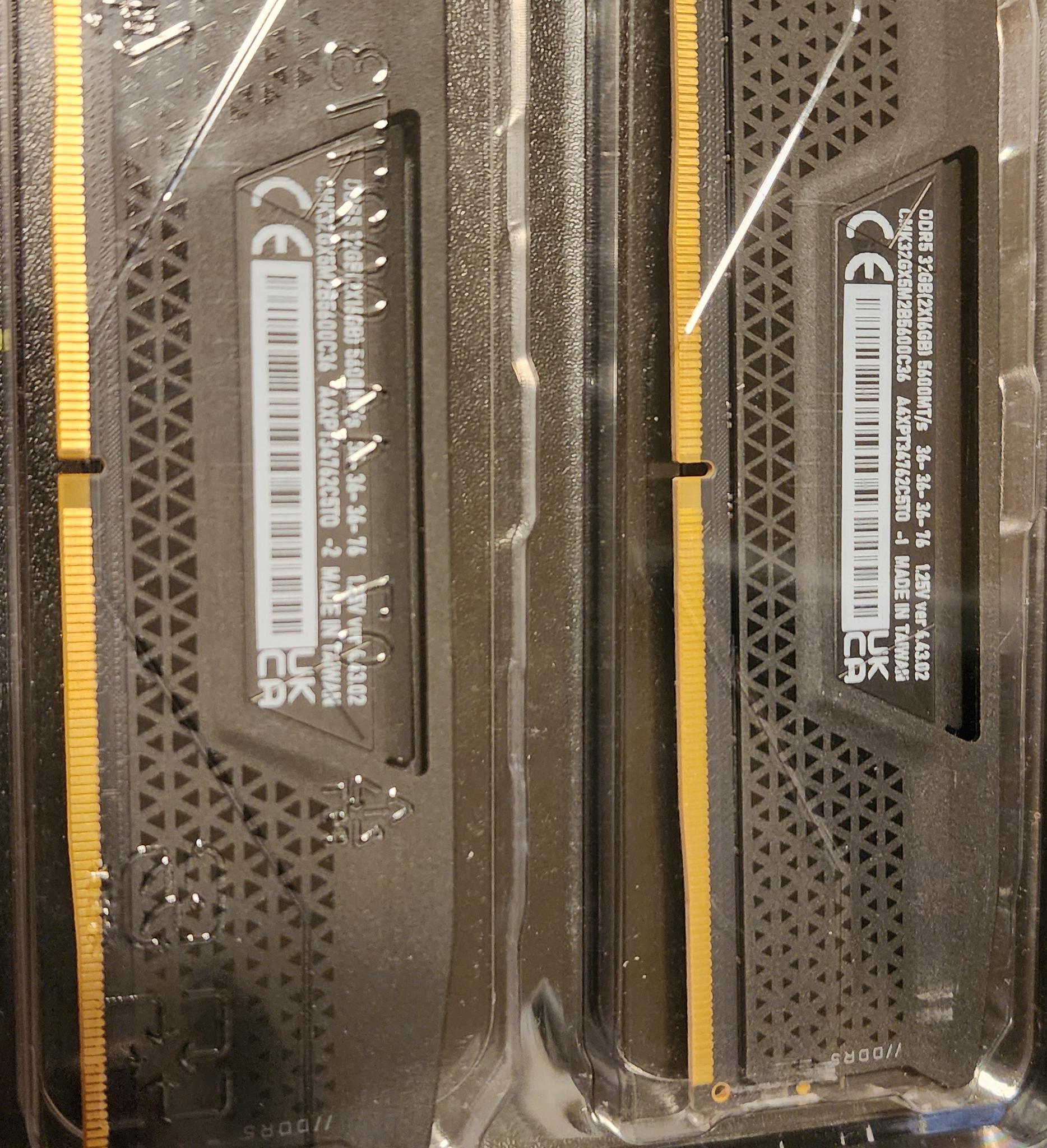 Vengeance 32gb ddr5 5600MT/s