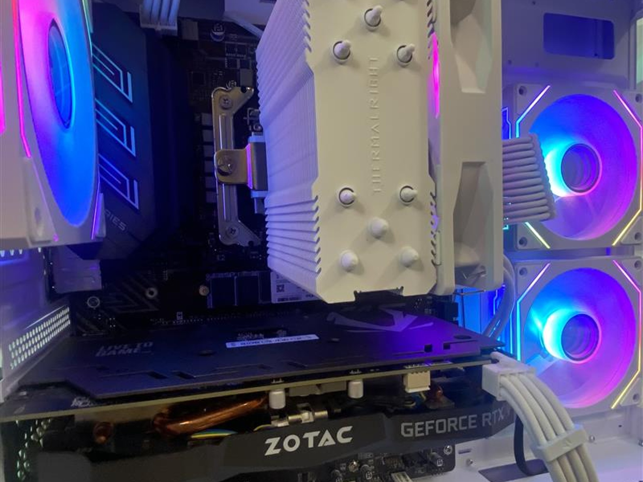 White RGB Gaming PC | i5 | RTX 2060 | 16GB RGB RAM | 512GB M.2 SSD | WI-FI