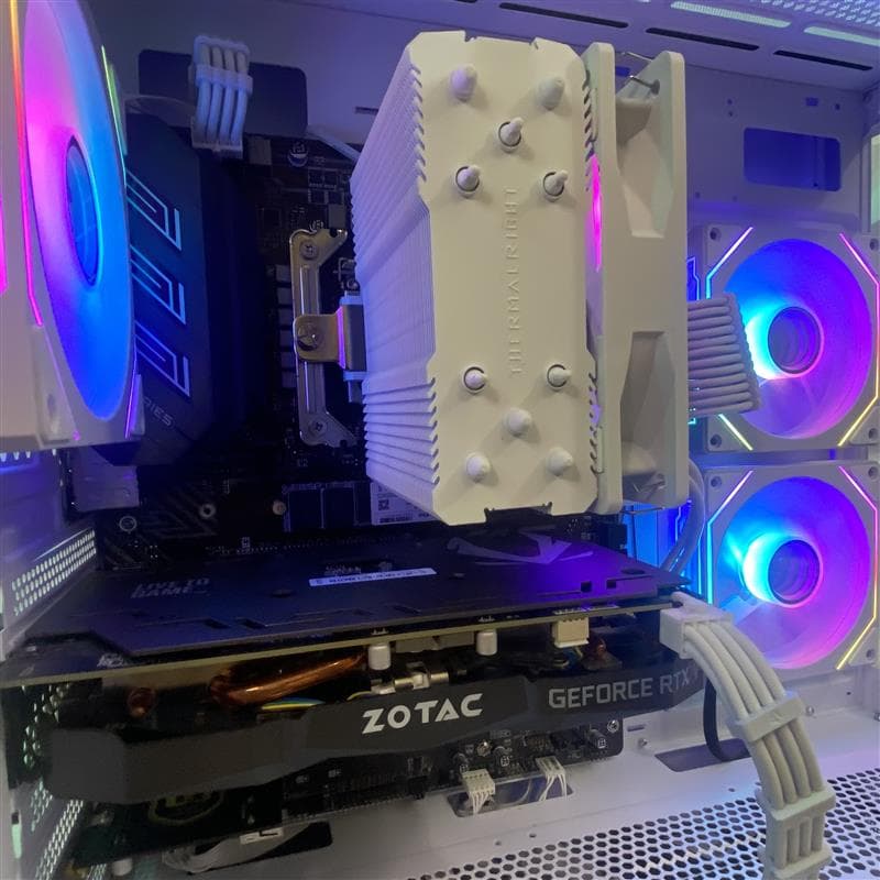 White RGB Gaming PC | i5 | RTX 2060 | 16GB RGB RAM | 512GB M.2 SSD | WI-FI
