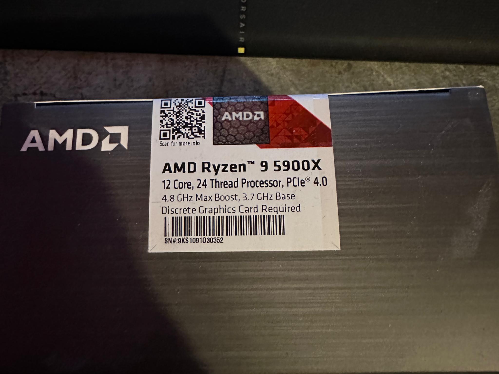 AMD Ryzen 9 5900x