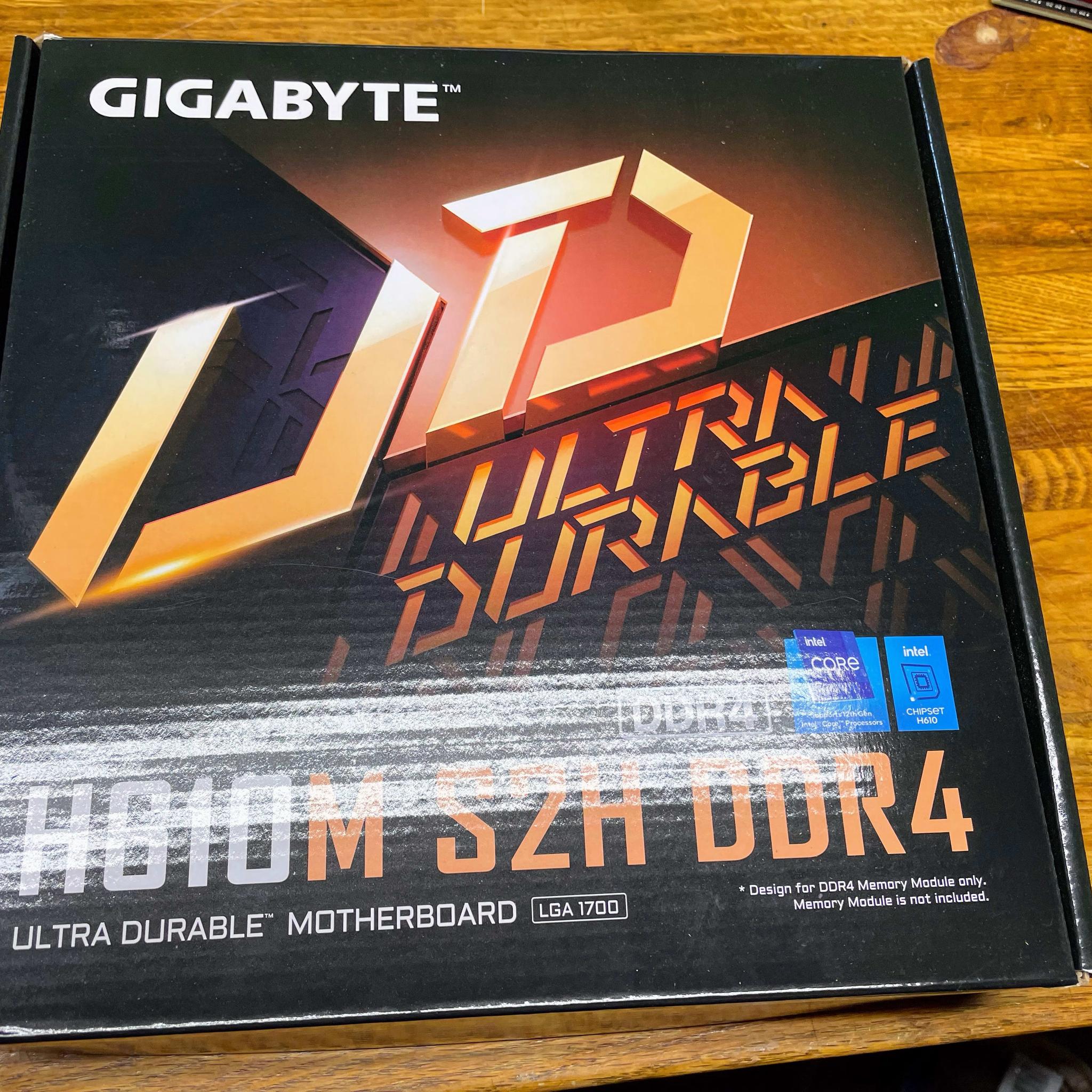 Gigabyte H610m w/ 16gb DDR4