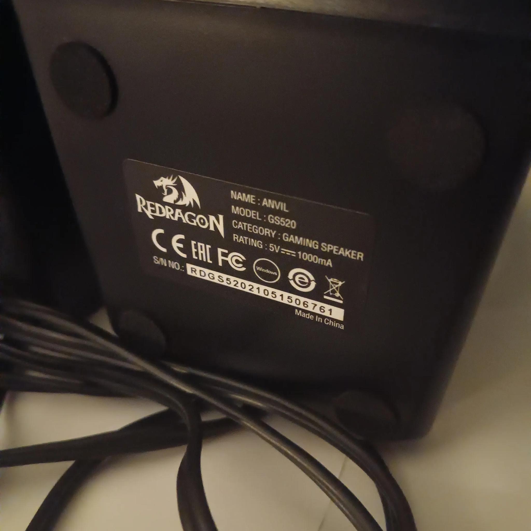 Redragon GS520 RGB Desktop Speakers