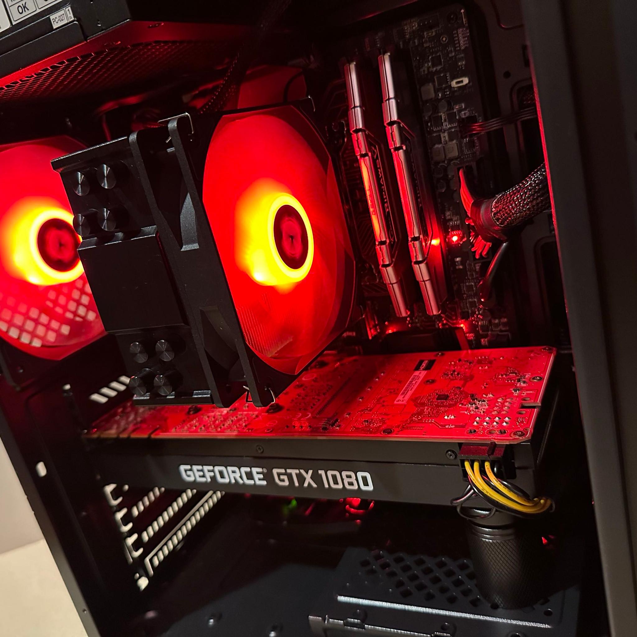 Gaming PC – Intel Core i7-6700K | Lenovo NVIDIA GeForce GTX 1080 | 16GB RAM | 1TB SSD | Win11