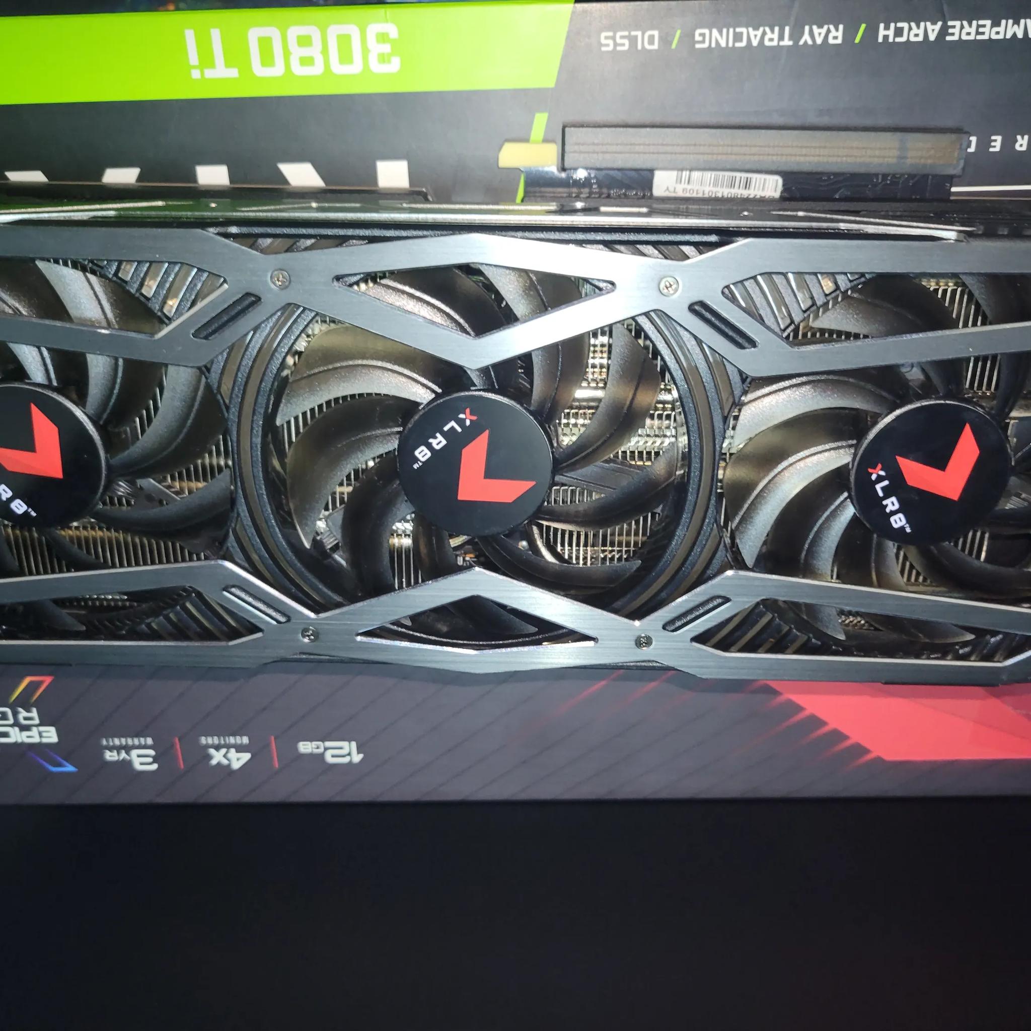 🔥 Unleash Power & Precision: PNY GeForce RTX 3080 Ti XLR8 Gaming REVEL EPIC-X RGB 12GB! 🚀💎