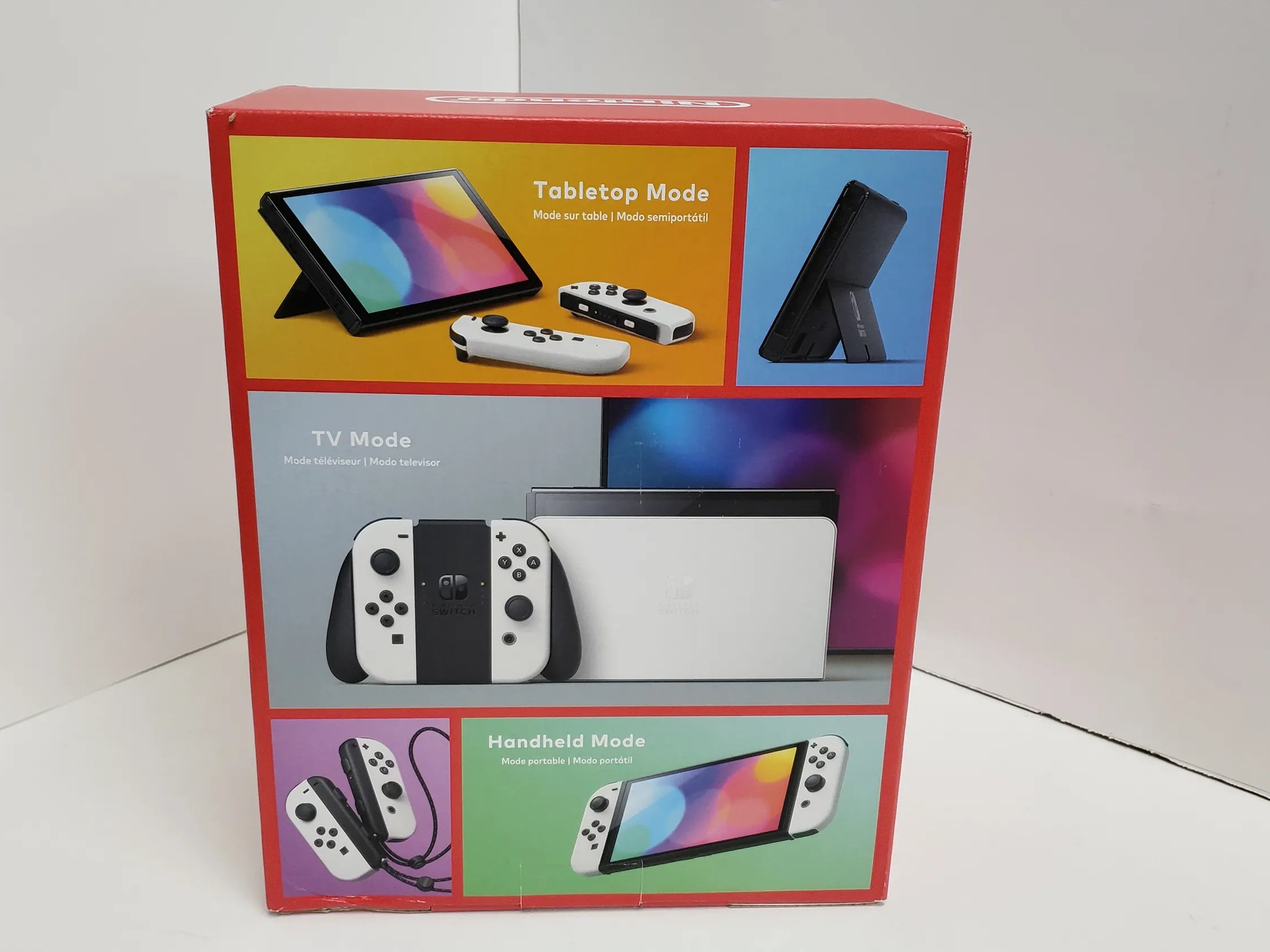 Nintendo Switch OLED Model w/ White Joy-Controllers