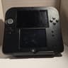 CUSTOM USED Nintendo 2DS Black/Red Handheld Console, Yo-Kai Watch Edition