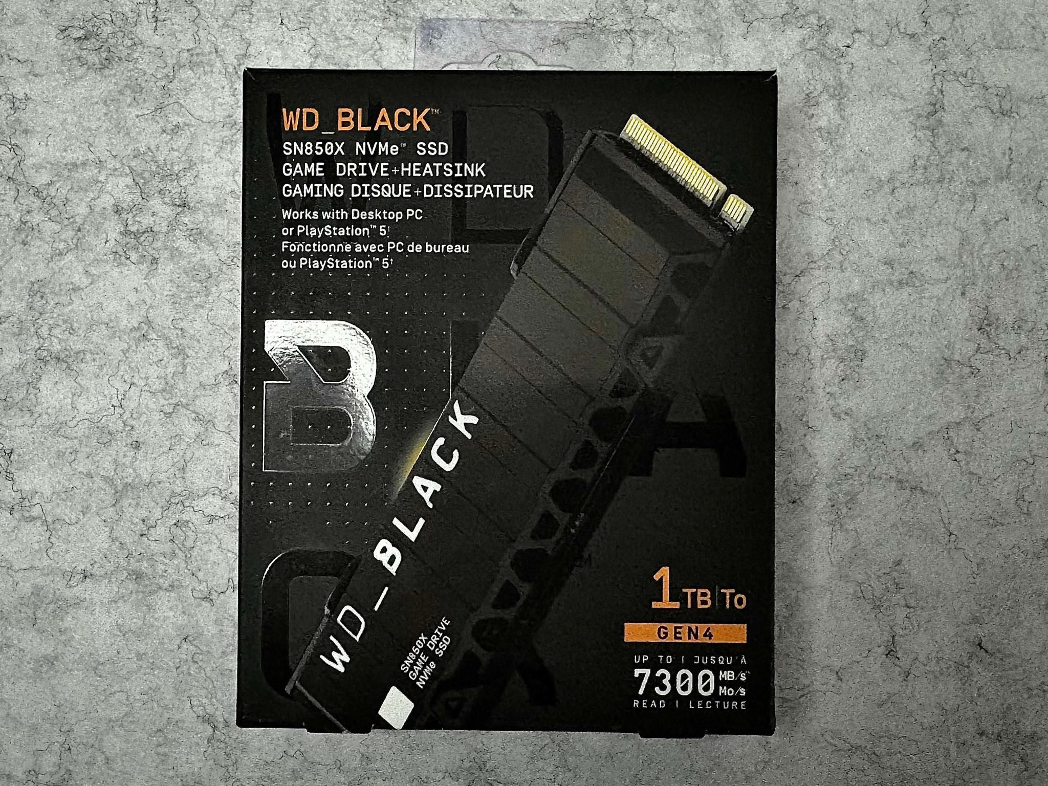 *BNIB* WD BLACK SN850X 1TB NVMe SSD | WDS100T2XHE