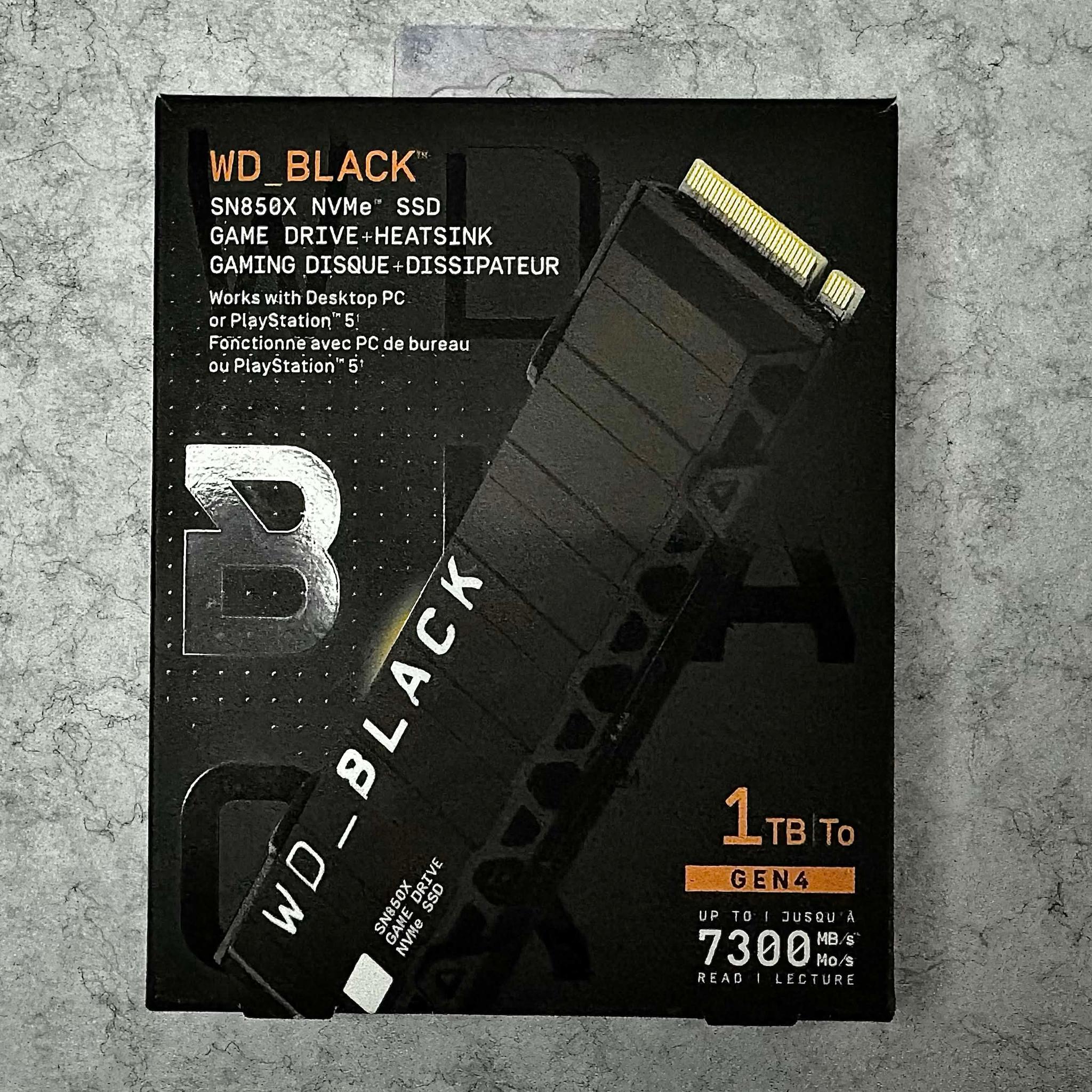 *BNIB* WD BLACK SN850X 1TB NVMe SSD | WDS100T2XHE