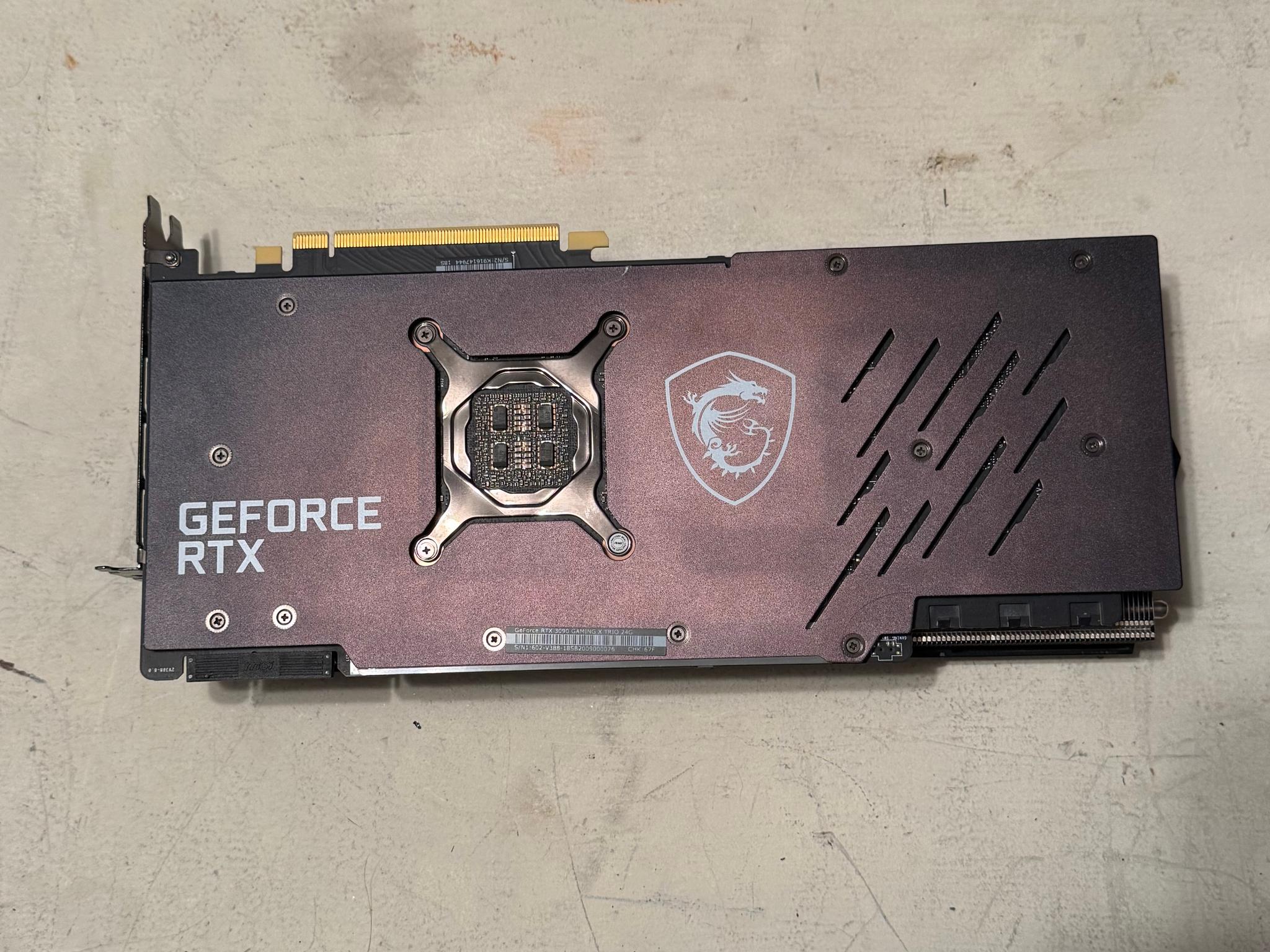 MSI GeForce RTX 3090 GAMING TRIO 24GB Graphics Card