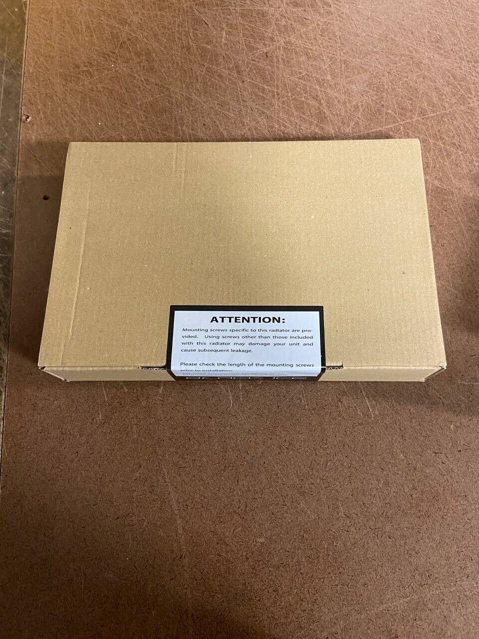 Black Ice Nemesis Radiator GTS 140 - Satin White