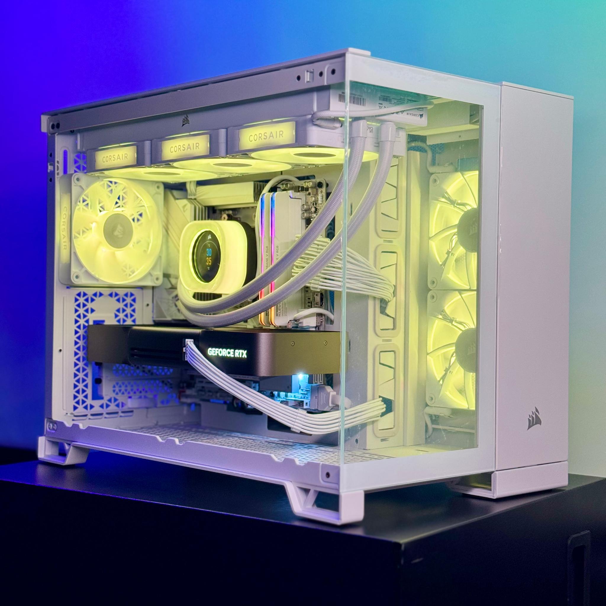 Almost Heaven III 🪽🪽 🪽 9800X3D ☀️ RTX 5080 FE 🌙 32GB RAM DDR5 CL28 ✨ 2TB m.2 📖 White Build