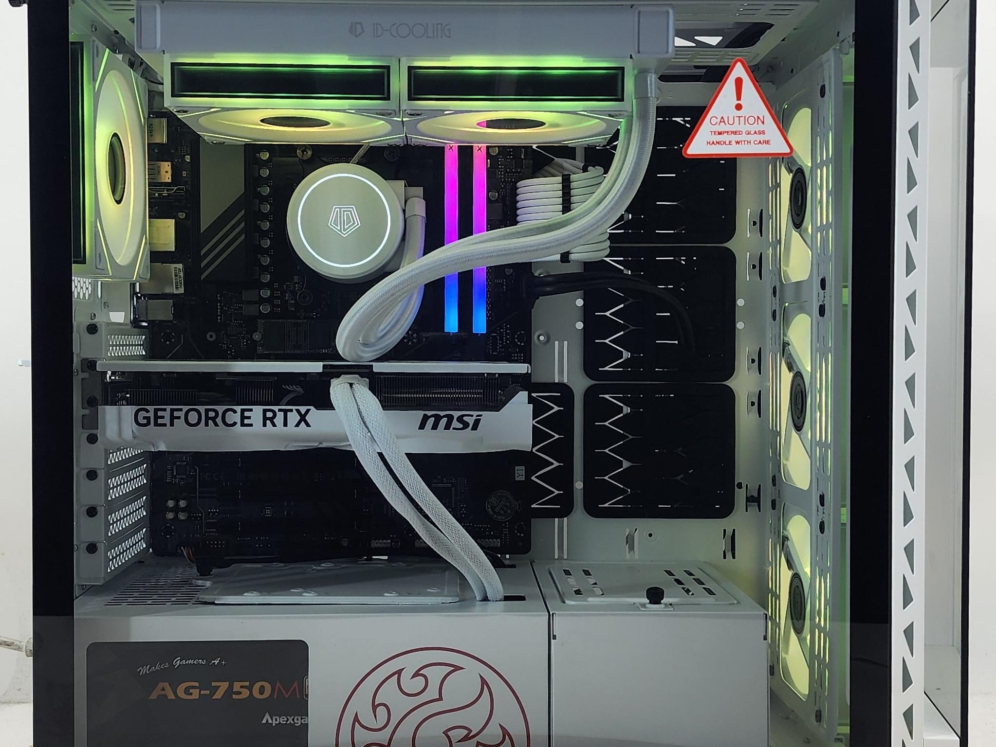 Gaming PC Ryzen 7 7700 32GB RAM 1TB SSD RTX 5070 12GB Windows 11 Computer