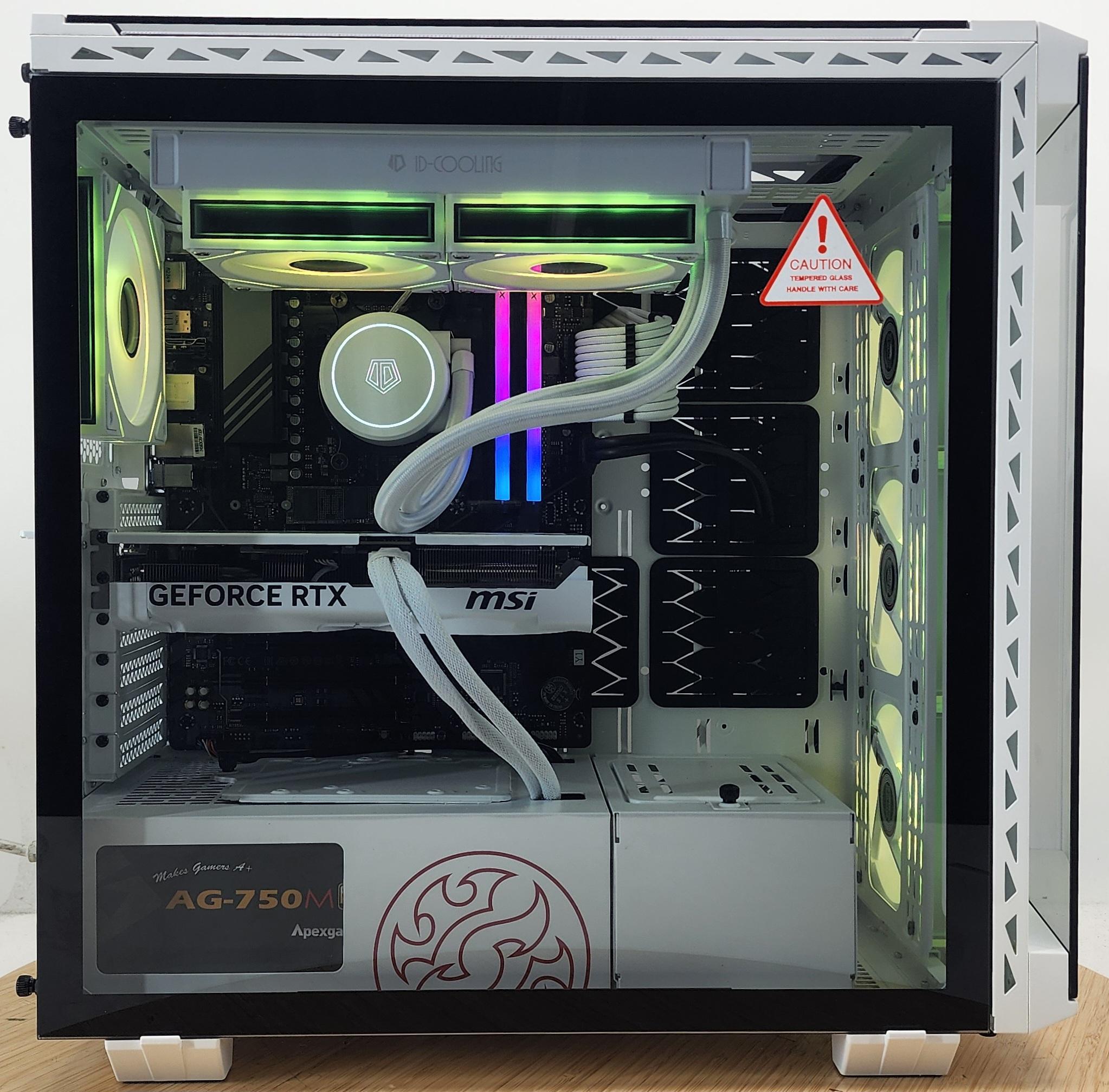 Gaming PC Ryzen 7 7700 32GB RAM 1TB SSD RTX 5070 12GB Windows 11 Computer