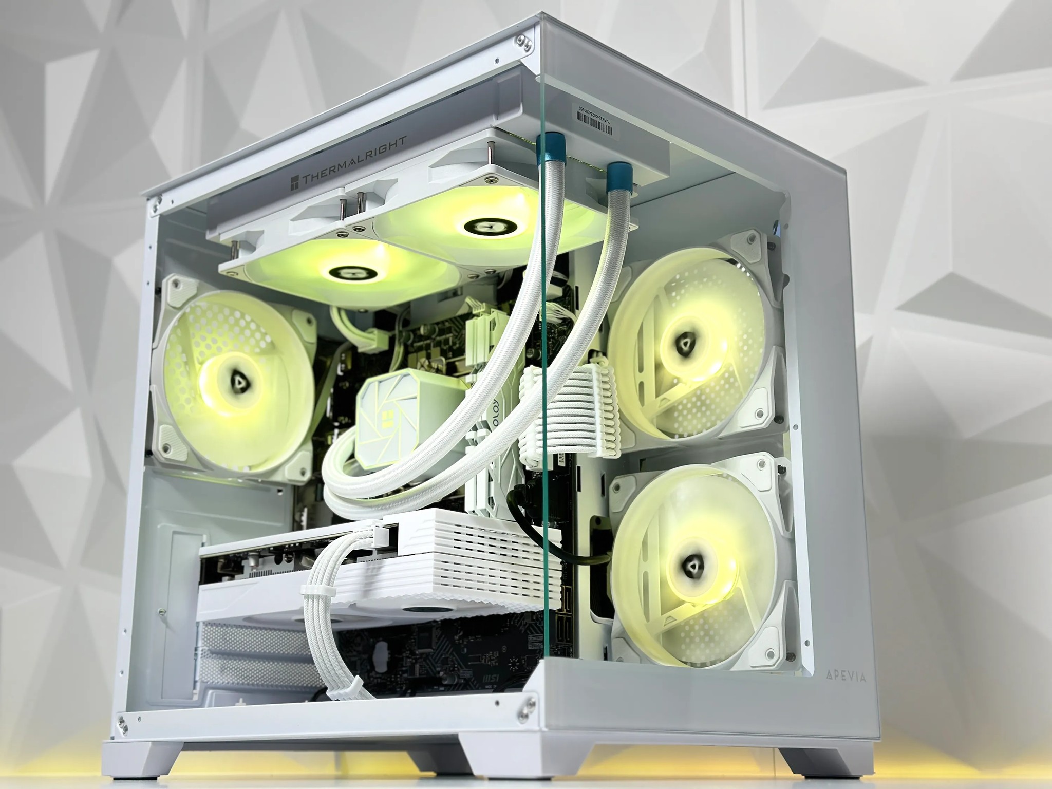 ❄️ · 🥶||Liquid Cooled Gaming PC❄️AMD RX 5600 6GB❄️AMD Ryzen 5 3500X❄️16GB DDR4❄️512GB NVME