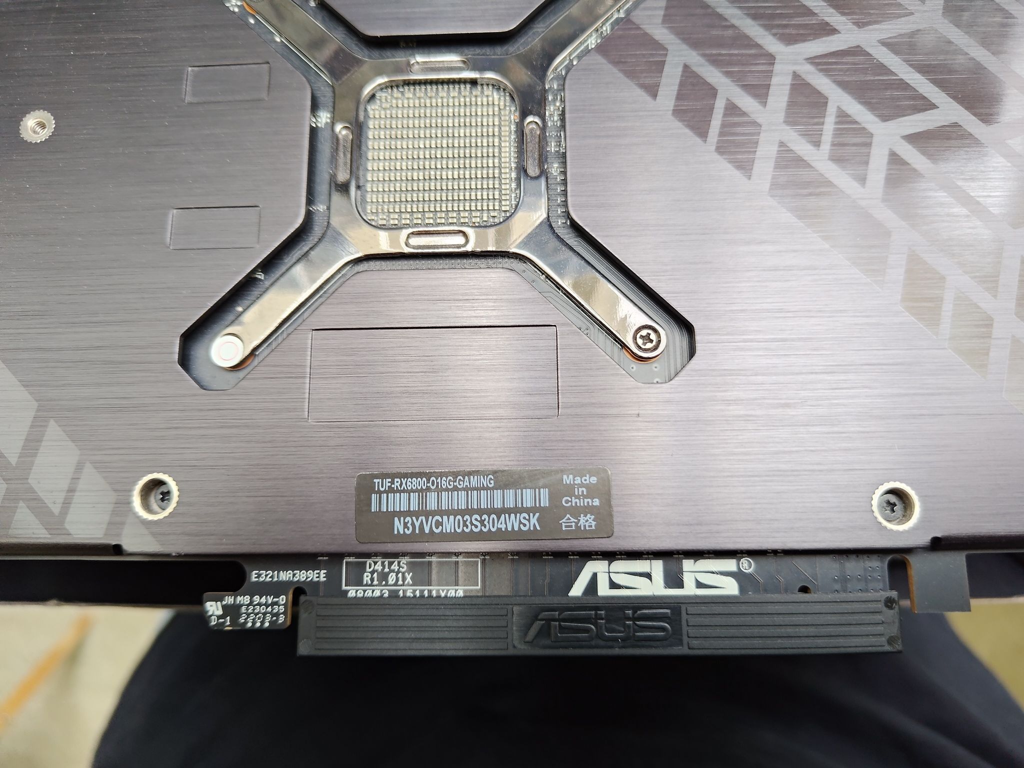 Like new ASUS TUF Gaming Radeon RX 6800 O16G OC D6 16GB