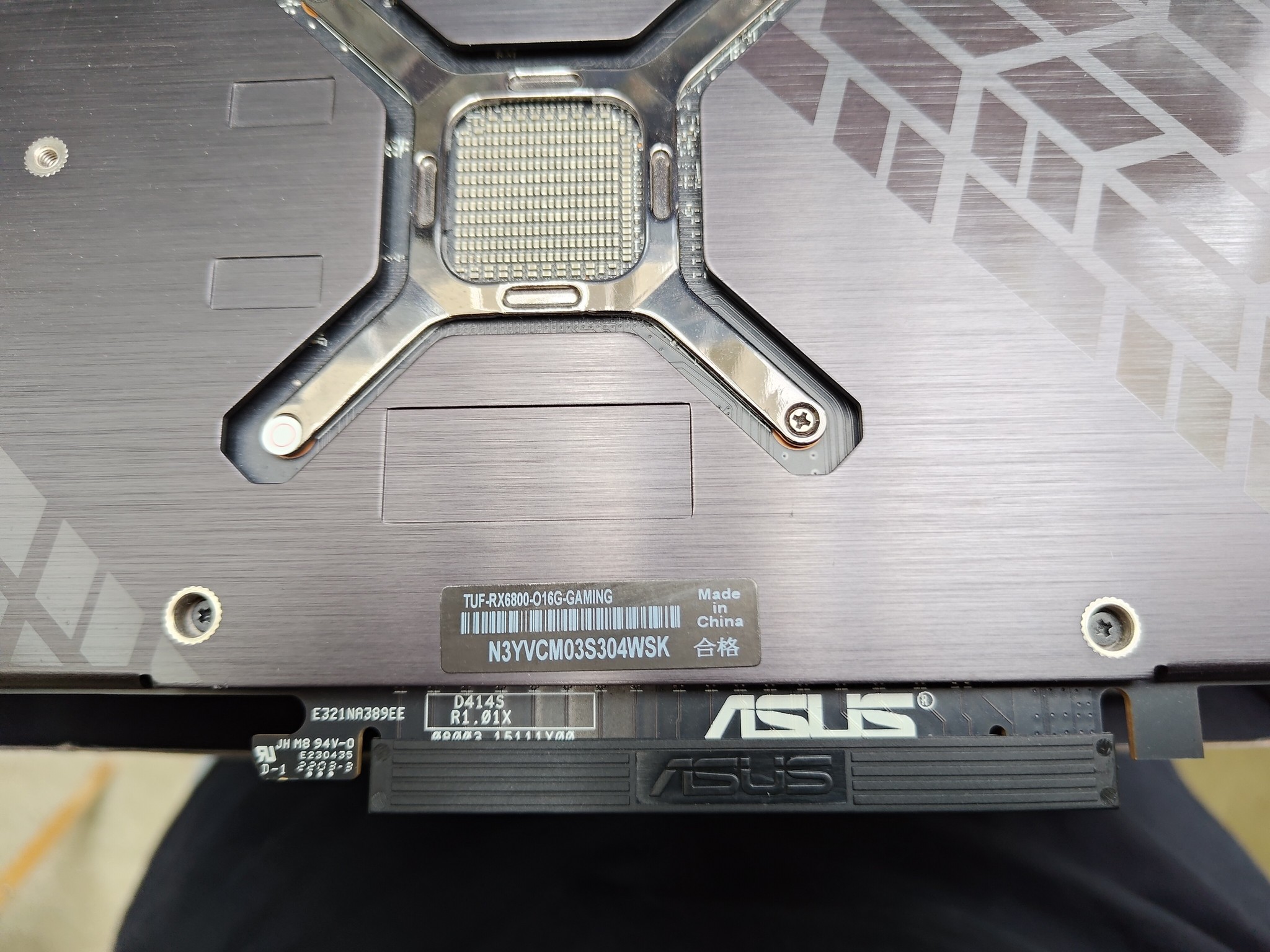 Like new ASUS TUF Gaming Radeon RX 6800 O16G OC D6 16GB