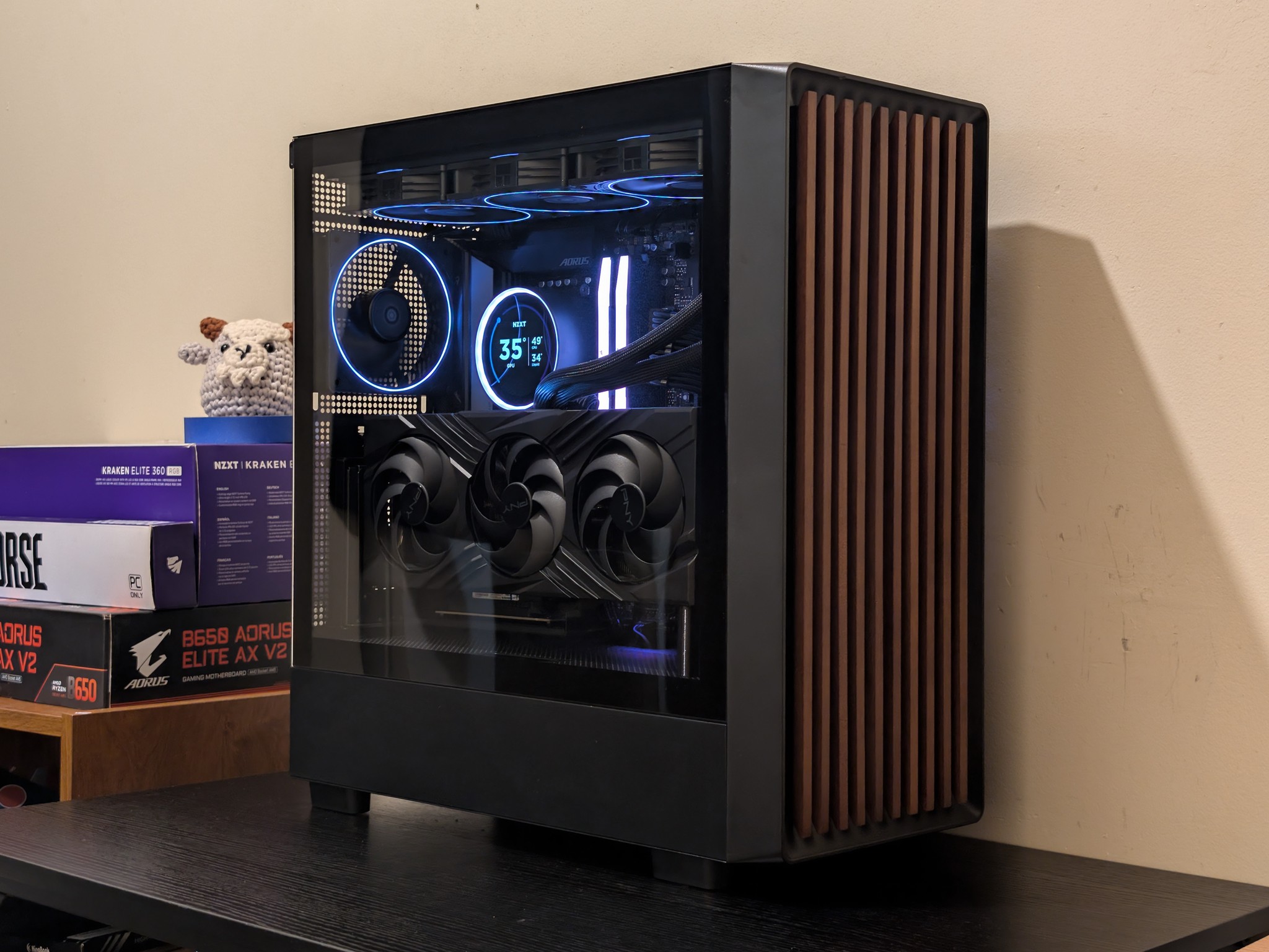 ⚫🪵4K Gaming Beast | RTX 4080 Super | Ryzen 7 7800X3D | 2TB SSD | 64GB RAM | WiFi 6 & Bluetooth🪵⚫