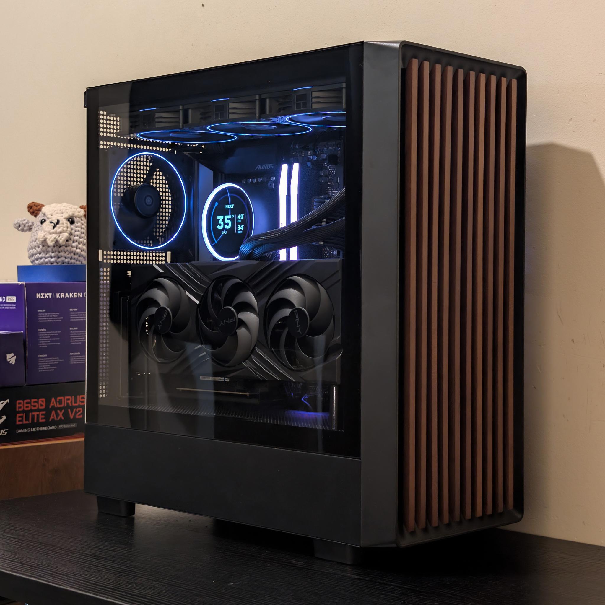 ⚫🪵4K Gaming Beast | RTX 4080 Super | Ryzen 7 7800X3D | 2TB SSD | 64GB RAM | WiFi 6 & Bluetooth🪵⚫