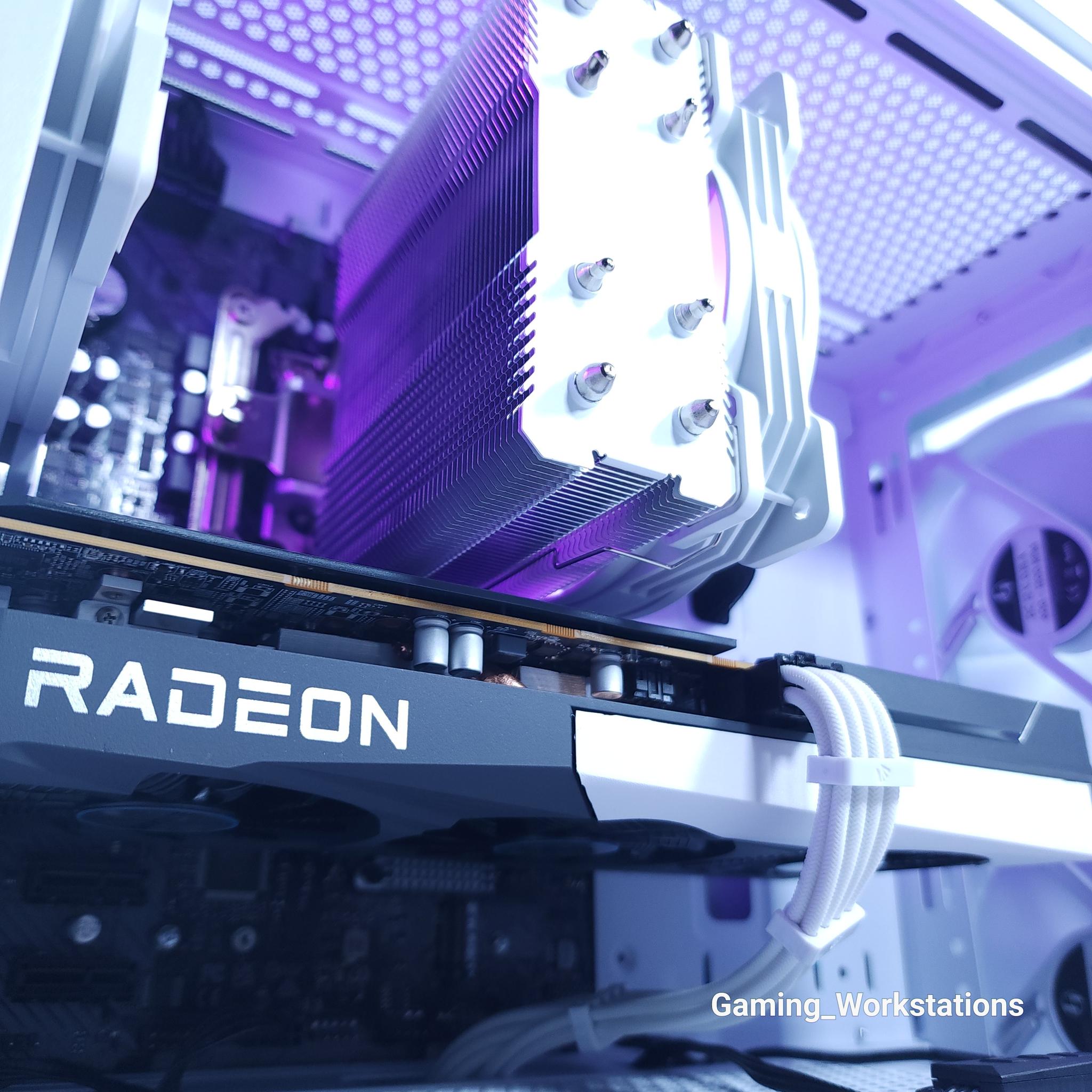 💜🤍1080p Gaming | RX 6600 | Core i3 12100T | 32GB 3200MHz | 1TB SSD