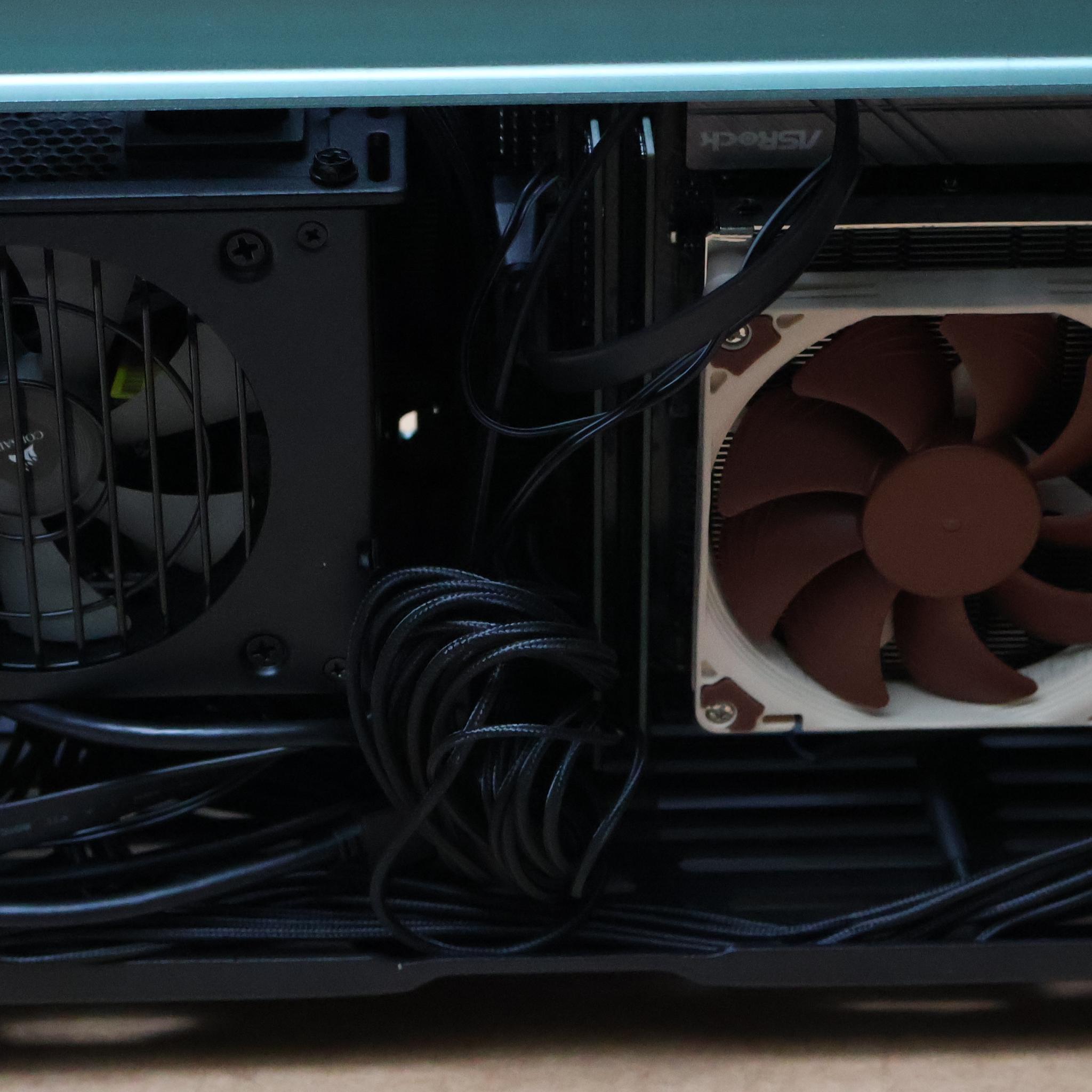 Steam OS powered 9060XT 16GB Mini ITX build, Fractal Design Terra and R5 5600G, 16GB RAM, 2TB SSD