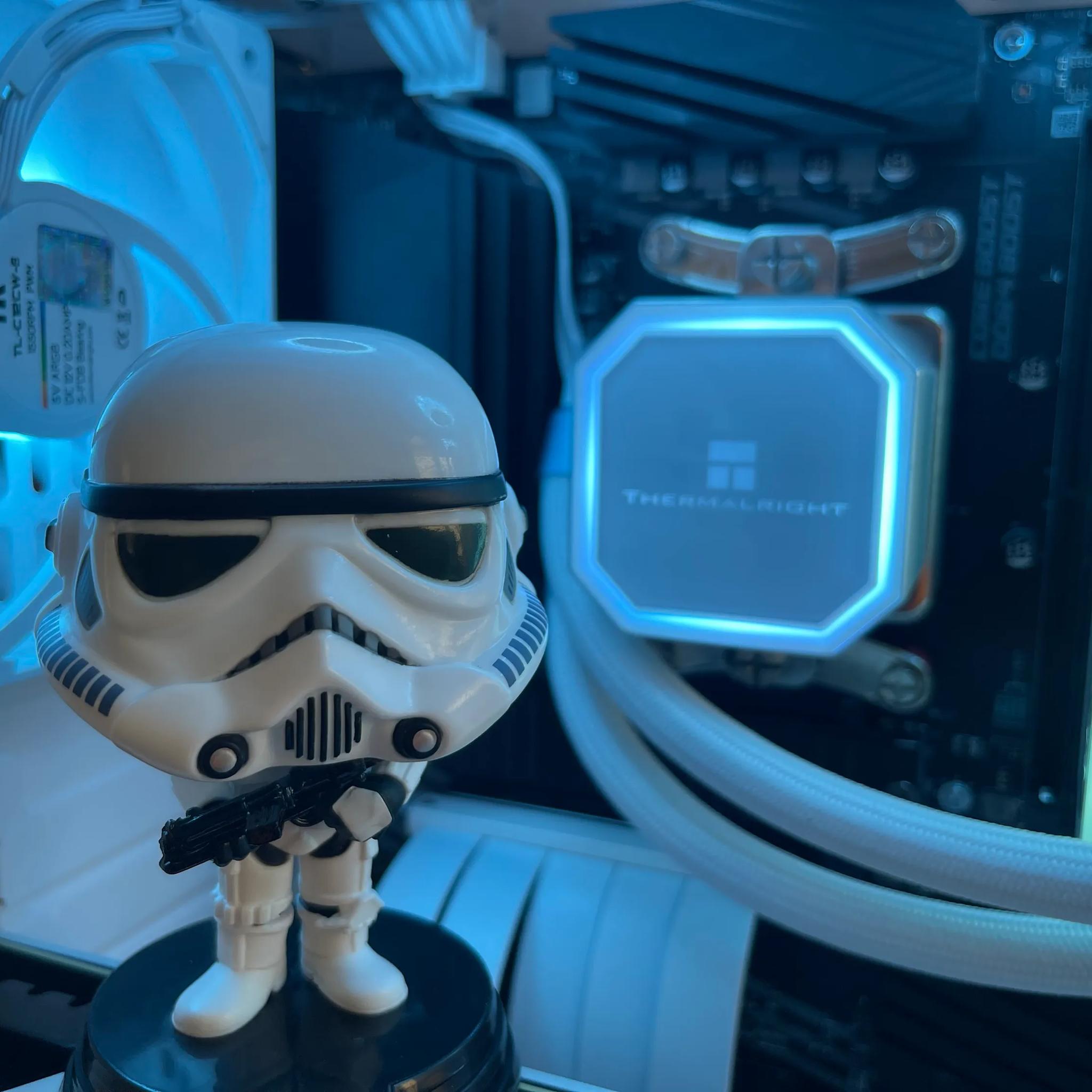 ⚪Stormtrooper⚫🌊Liquid Cooled🌊 RTX 3080 | Ryzen 7 5800X | 1TB NVME | 32GB RAM