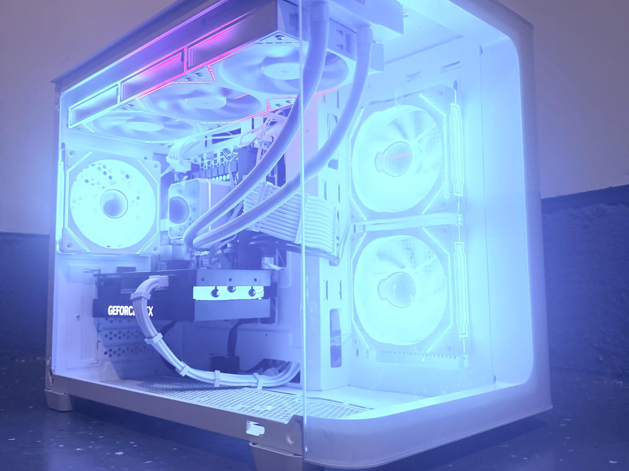 🌕"Lunar Veil"⚪️ | 1440p Gaming | RTX 4070 | i7 12700KF | 16GB DDR5 | 2TB SSD+2GB DRAM | Free Ship