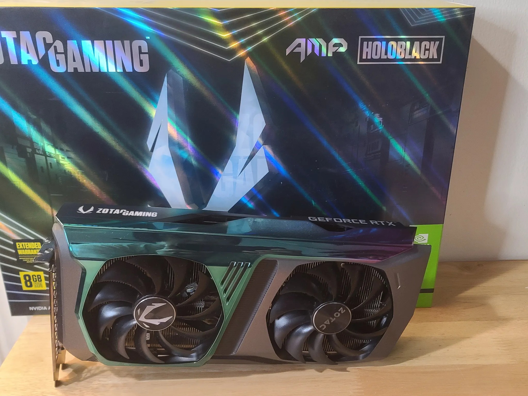 Zotac Nvidia RTX 3070 8GB Amp Holo Twin Fan Graphics Card
