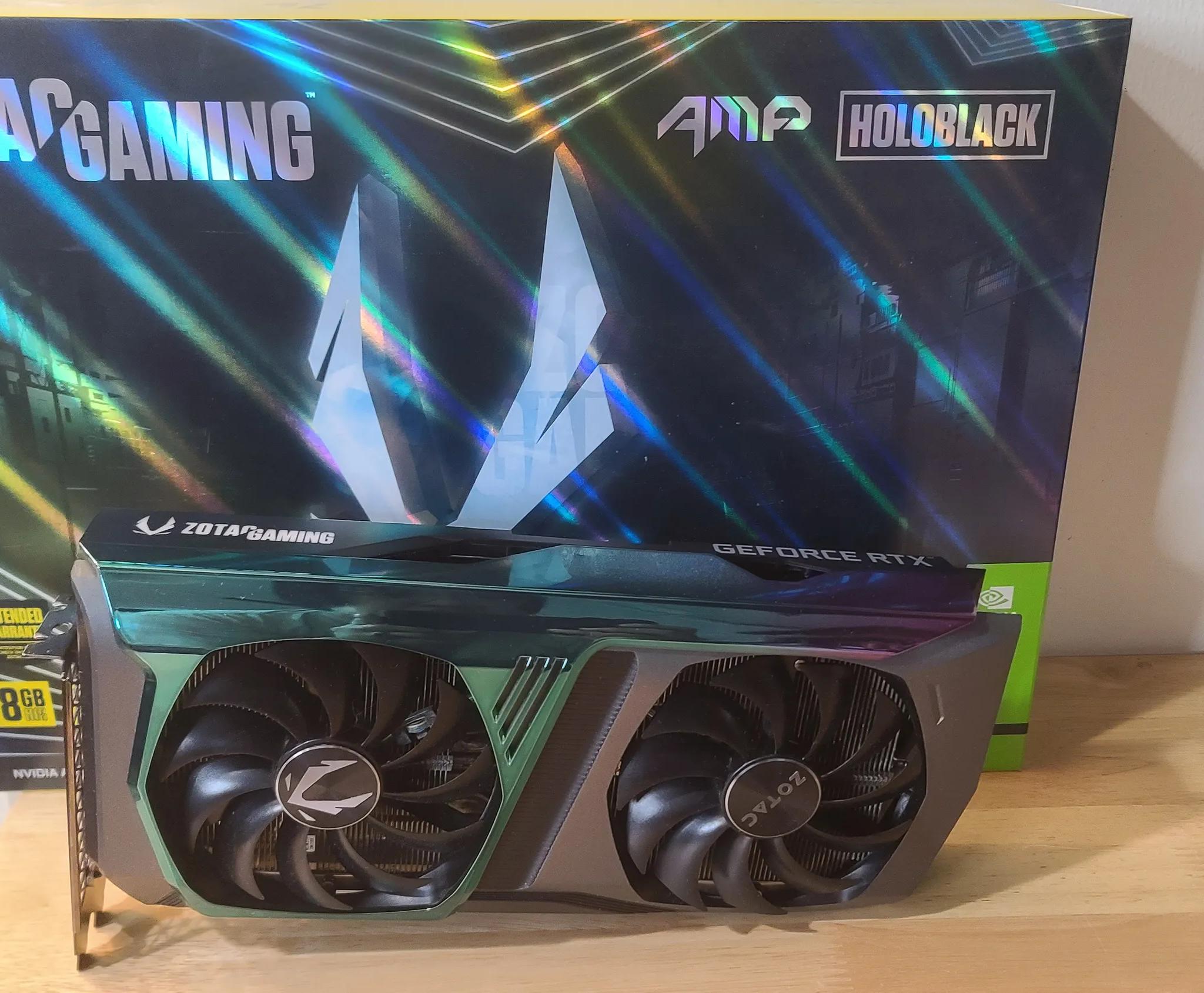 Zotac Nvidia RTX 3070 8GB Amp Holo Twin Fan Graphics Card
