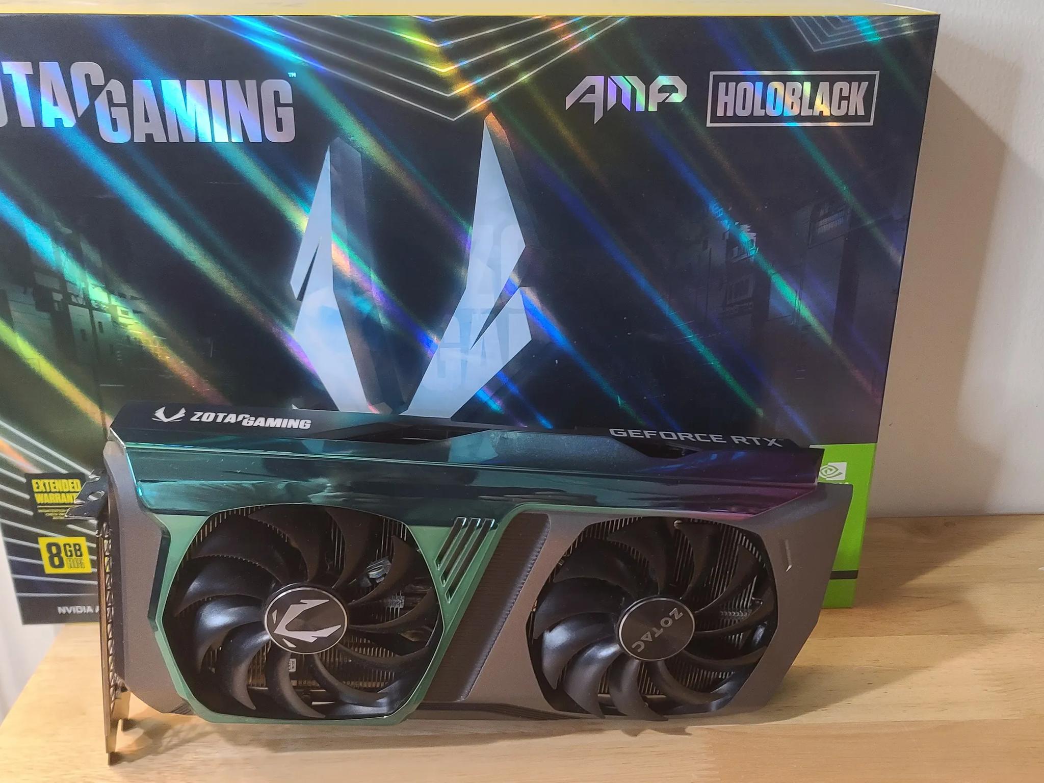 Zotac Nvidia RTX 3070 8GB Amp Holo Twin Fan Graphics Card
