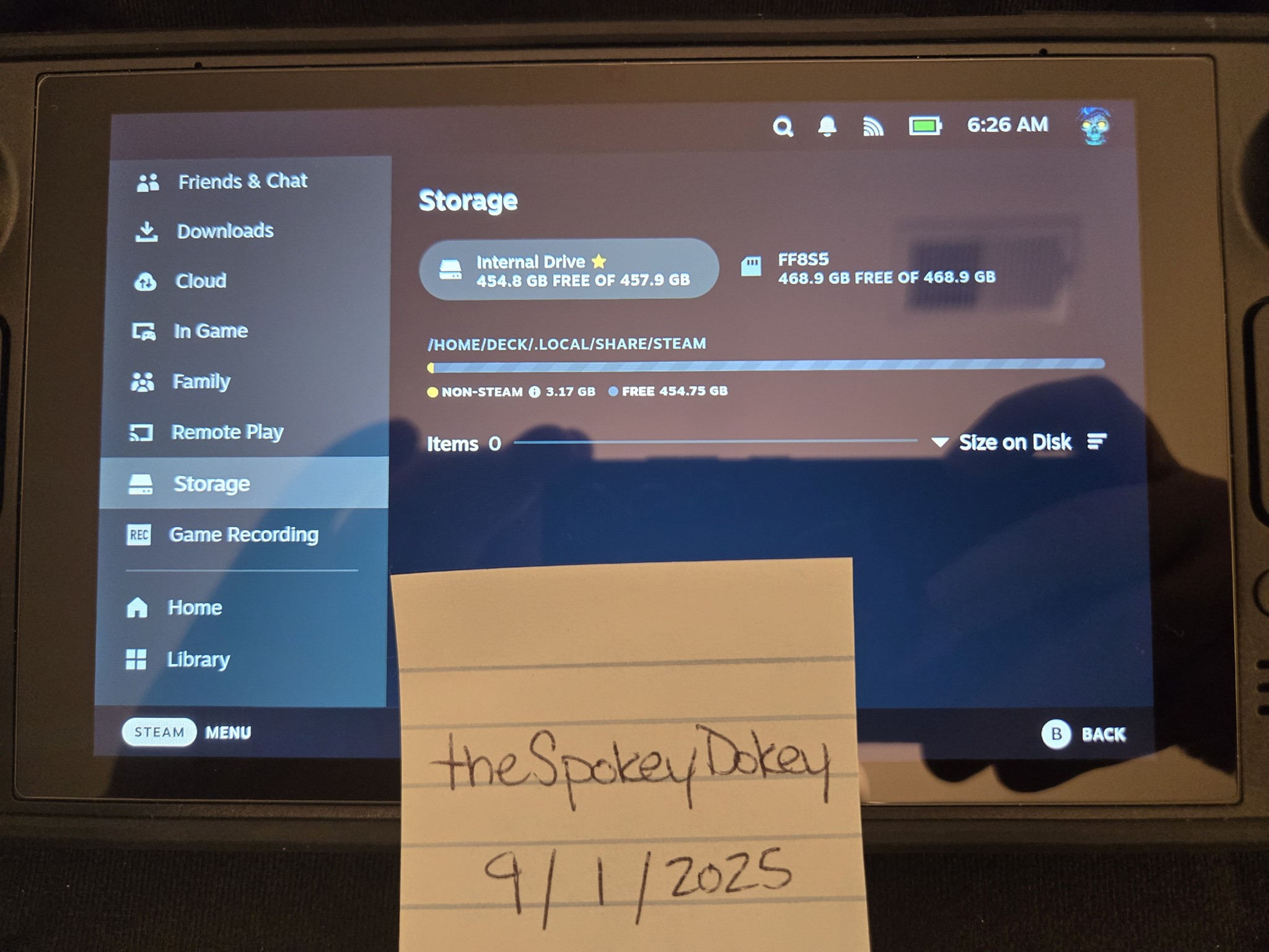 Steam Deck LCD (512GB SSD + 512GB microSD card) w/ Steam Deck Dock and More!